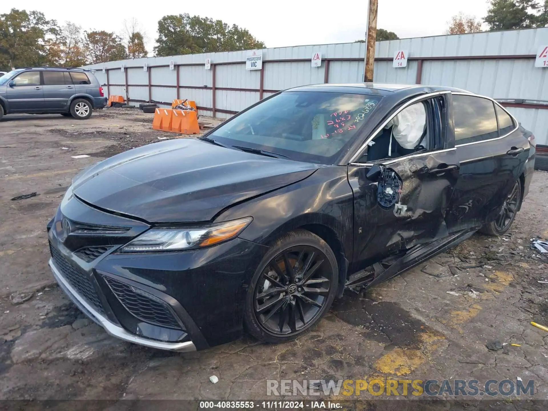 2 Photograph of a damaged car 4T1K61AK0PU782683 TOYOTA CAMRY 2023