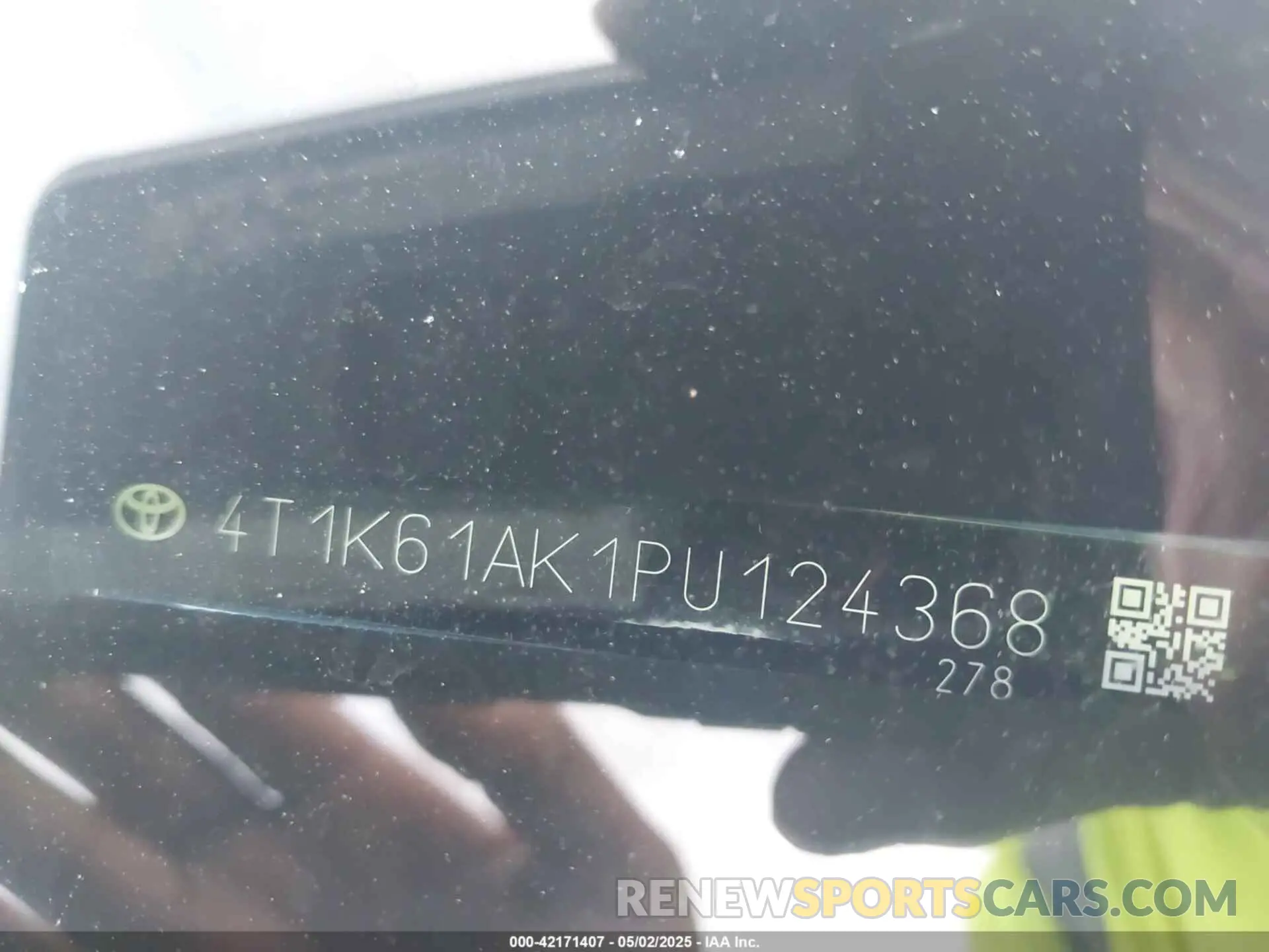9 Photograph of a damaged car 4T1K61AK1PU124368 TOYOTA CAMRY 2023
