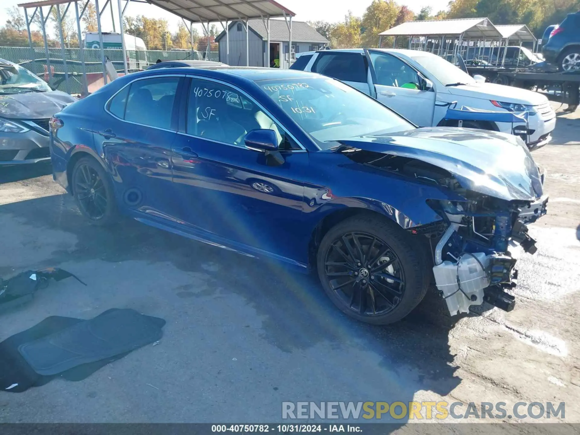 1 Photograph of a damaged car 4T1K61AK1PU132146 TOYOTA CAMRY 2023