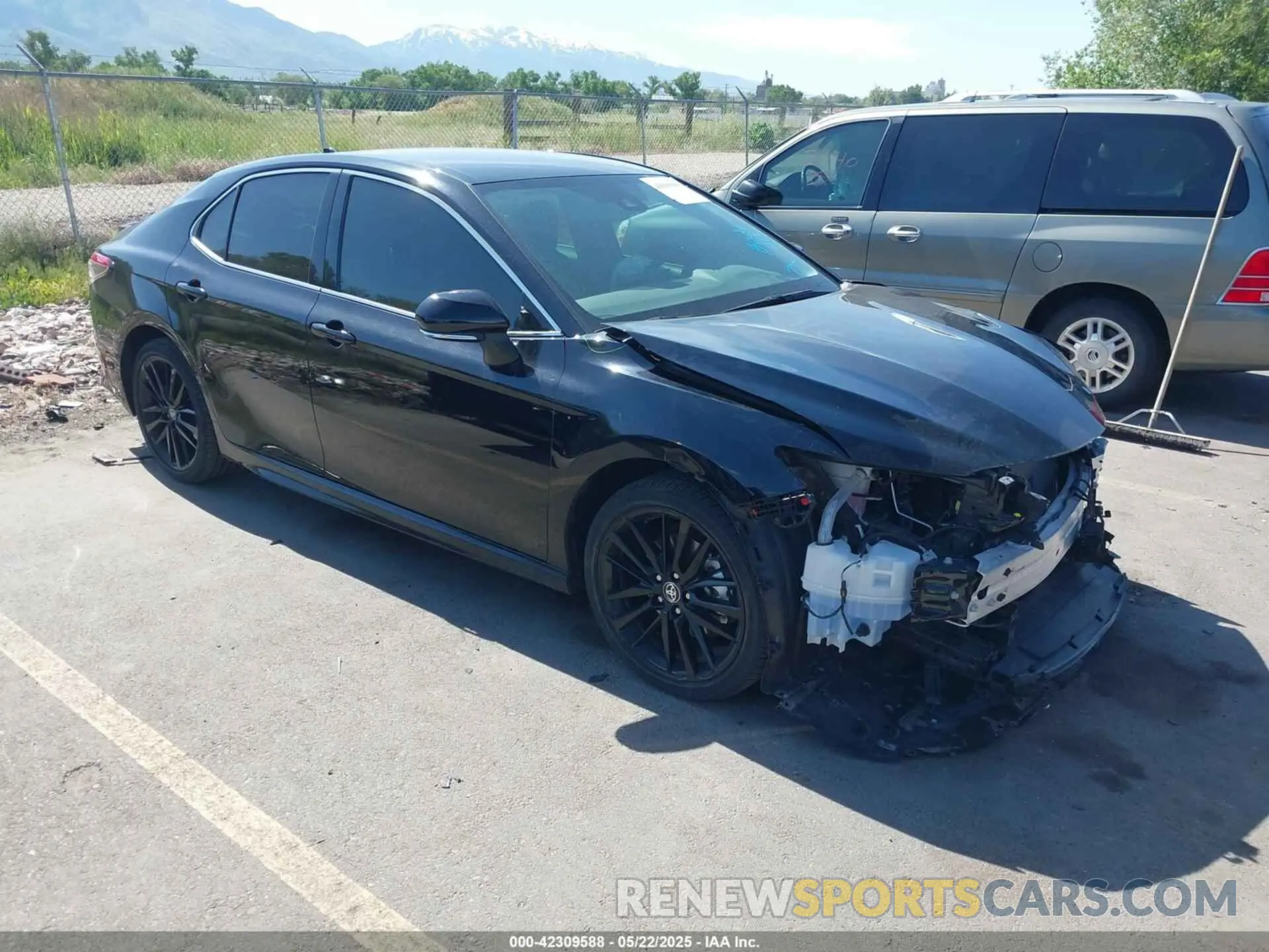 1 Photograph of a damaged car 4T1K61AK1PU722654 TOYOTA CAMRY 2023