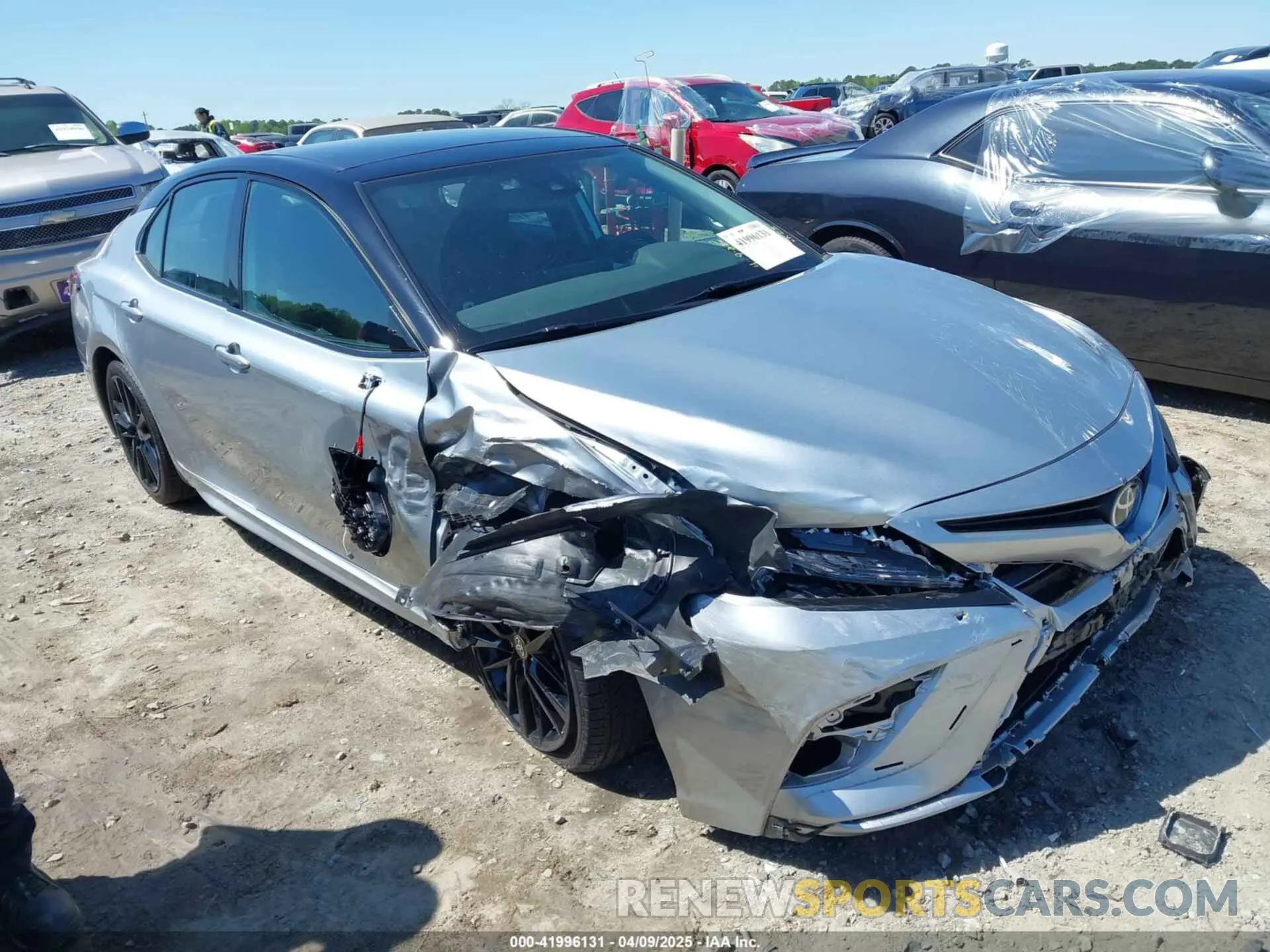 1 Photograph of a damaged car 4T1K61AK2P4175779 TOYOTA CAMRY 2023