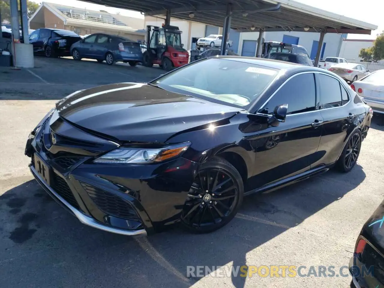 1 Photograph of a damaged car 4T1K61AK2PU099755 TOYOTA CAMRY 2023