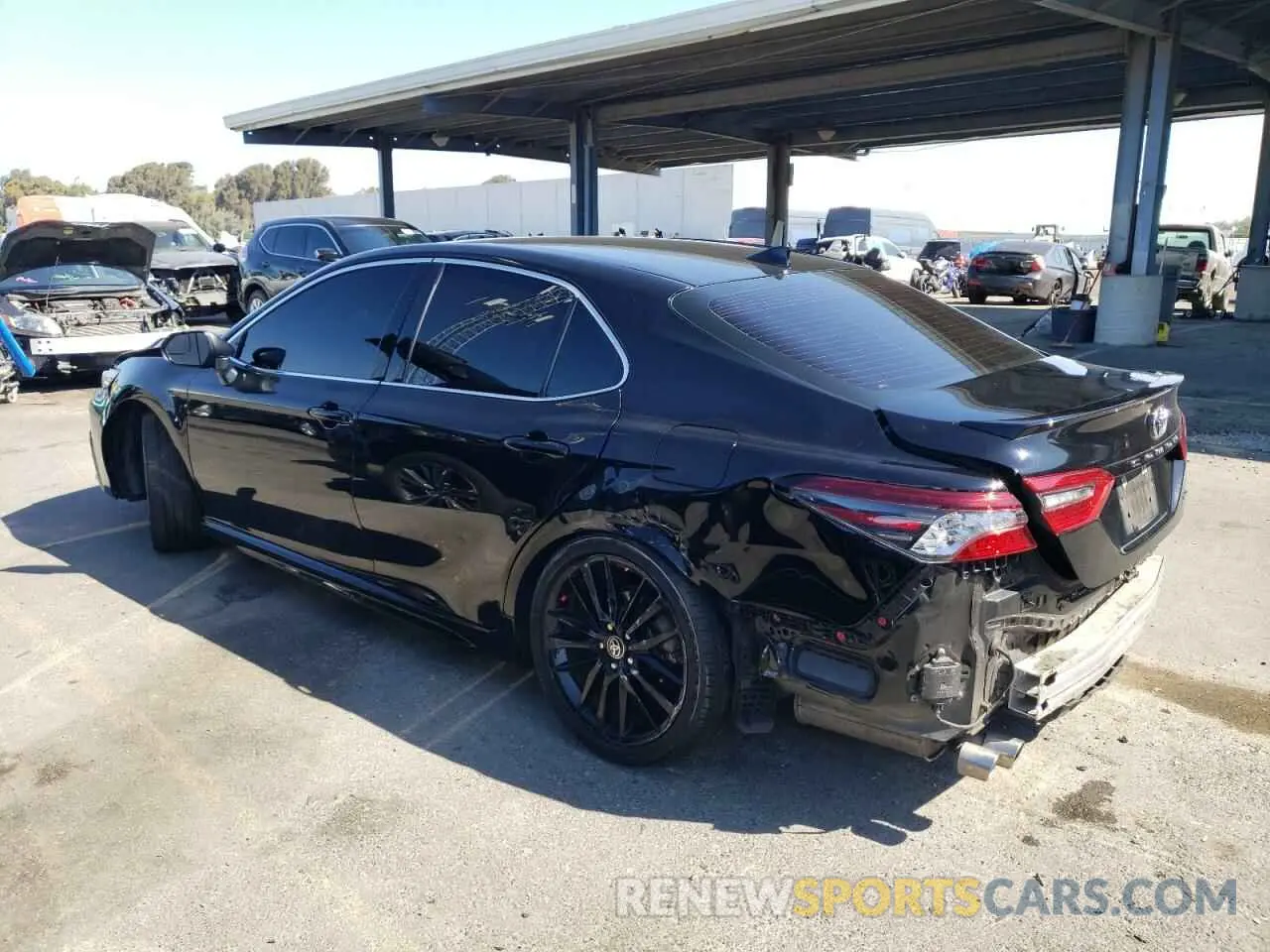 2 Photograph of a damaged car 4T1K61AK2PU099755 TOYOTA CAMRY 2023