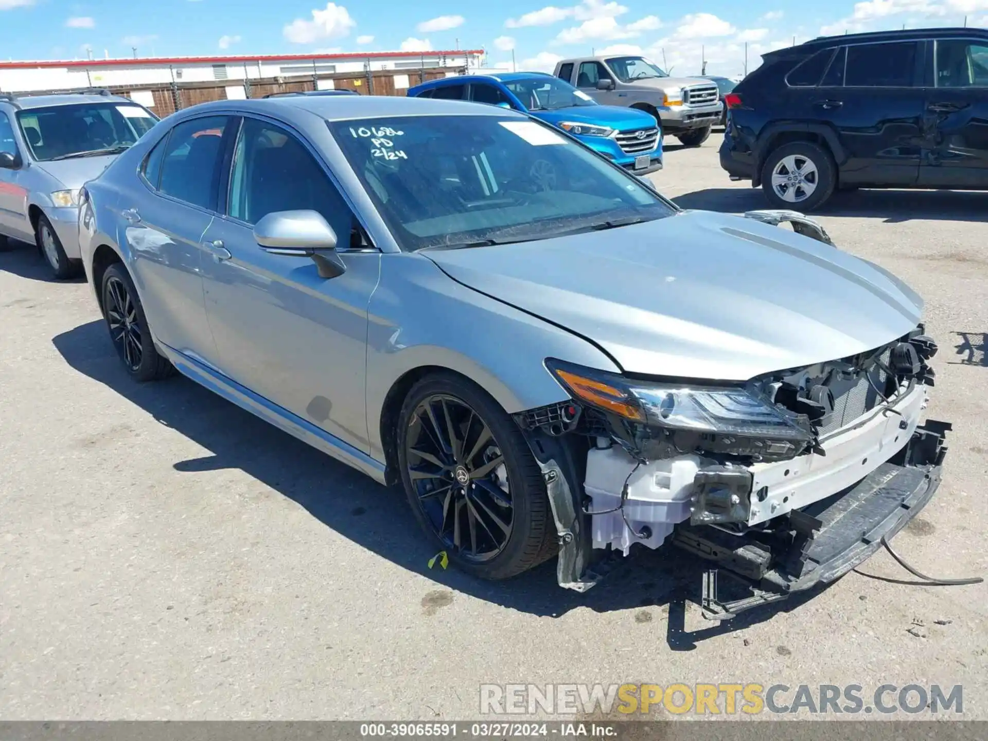 1 Photograph of a damaged car 4T1K61AK2PU150235 TOYOTA CAMRY 2023