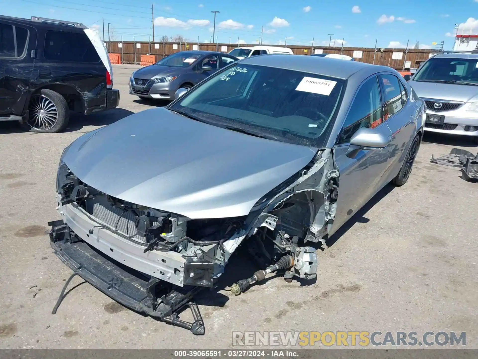 2 Photograph of a damaged car 4T1K61AK2PU150235 TOYOTA CAMRY 2023