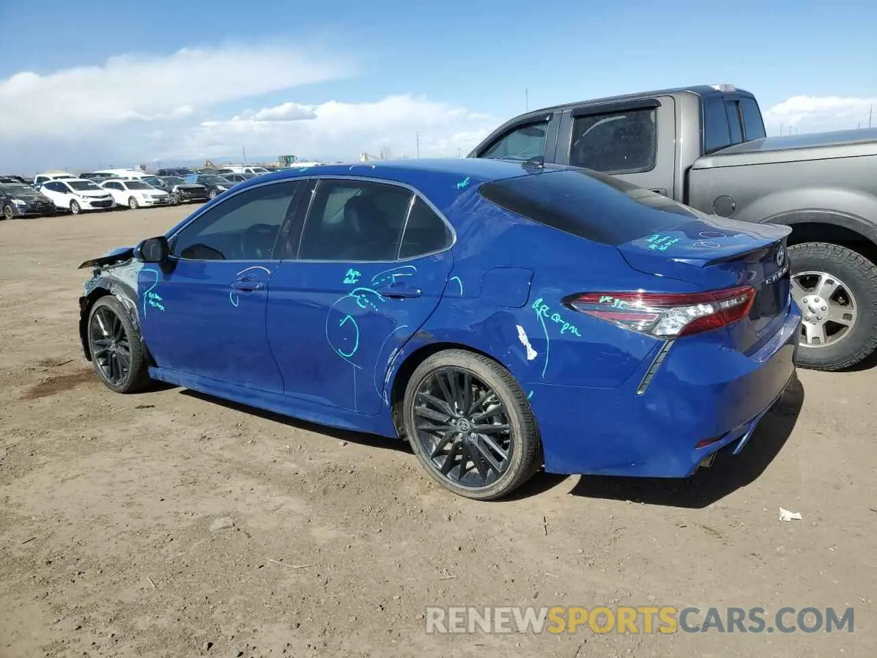 2 Photograph of a damaged car 4T1K61AK2PU156763 TOYOTA CAMRY 2023