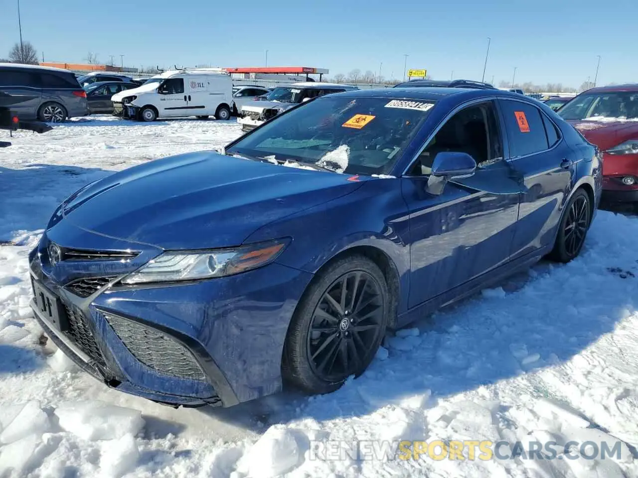 1 Photograph of a damaged car 4T1K61AK3PU095357 TOYOTA CAMRY 2023