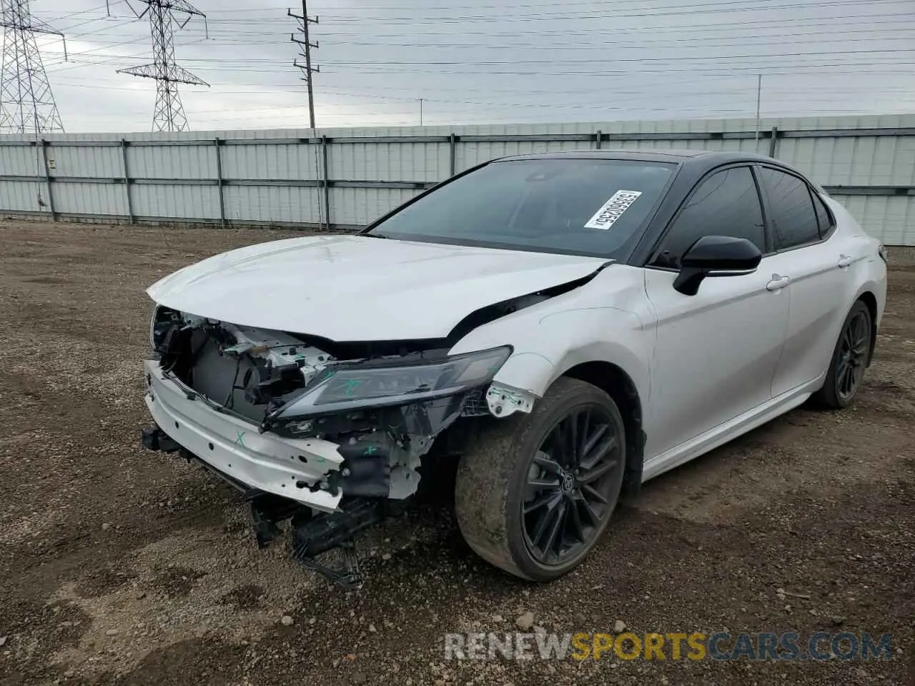 1 Photograph of a damaged car 4T1K61AK3PU155444 TOYOTA CAMRY 2023