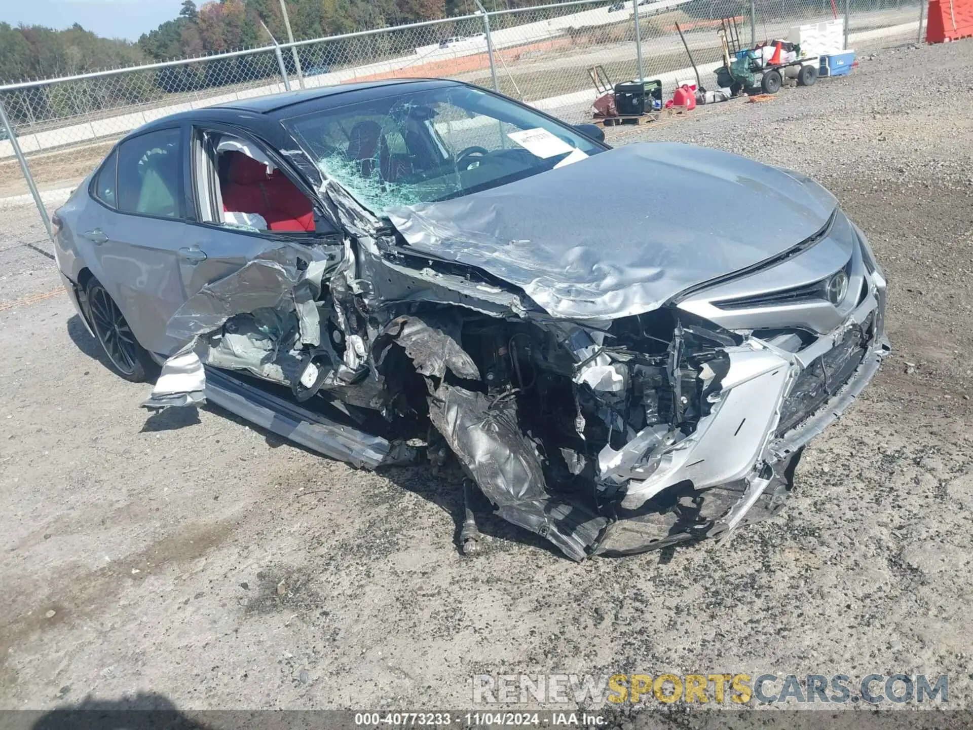 1 Photograph of a damaged car 4T1K61AK4PU087185 TOYOTA CAMRY 2023