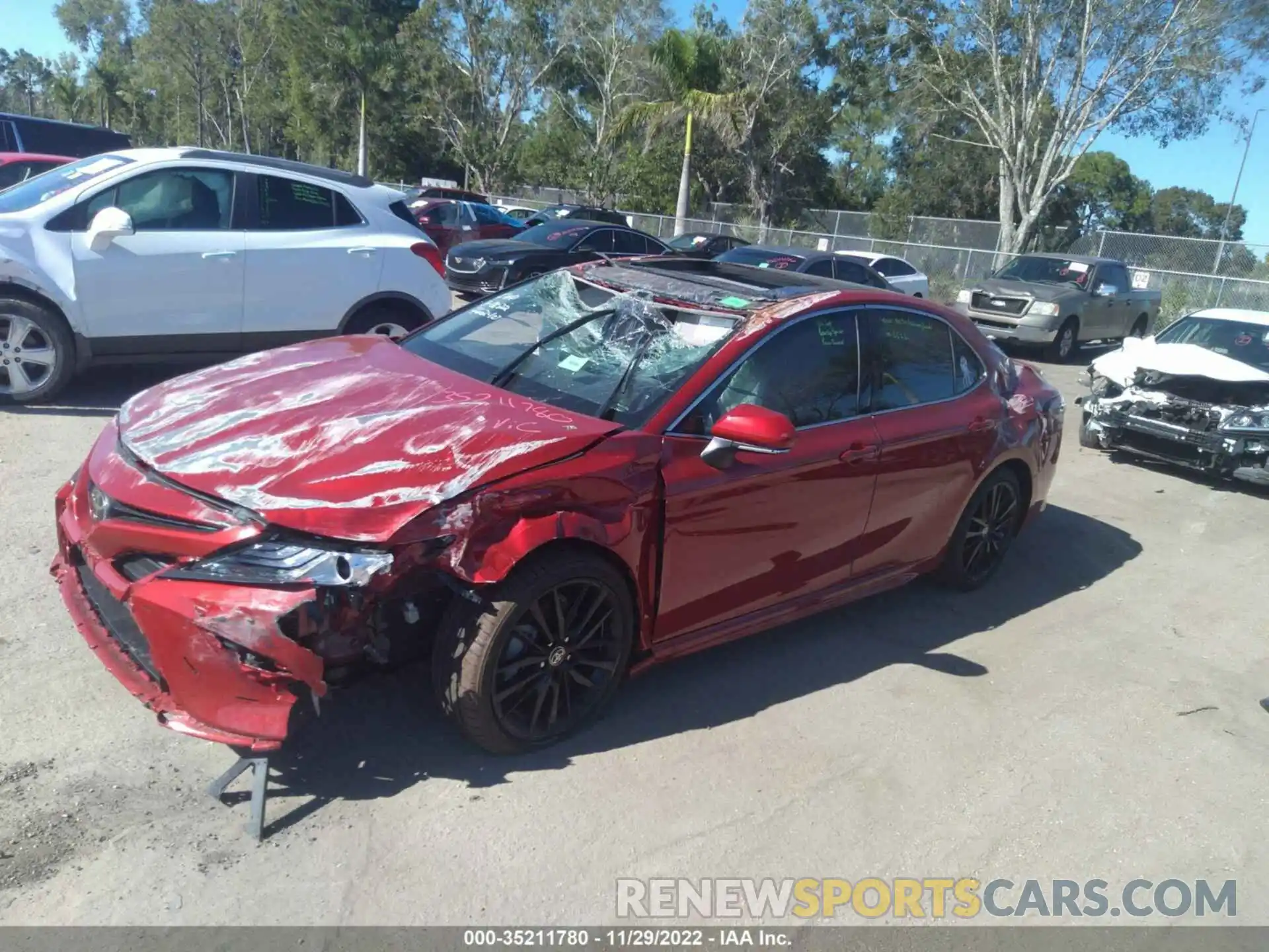 2 Photograph of a damaged car 4T1K61AK4PU087624 TOYOTA CAMRY 2023