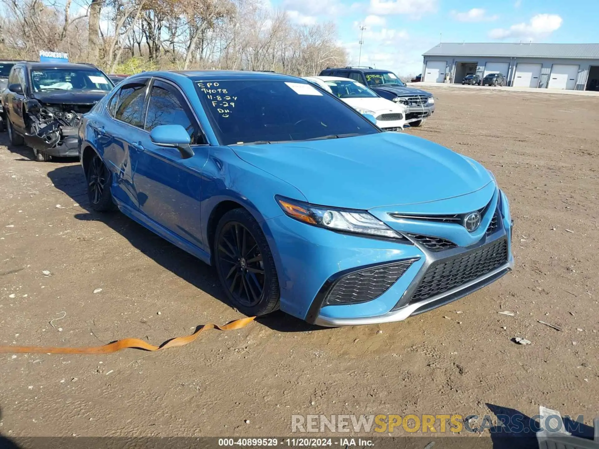 1 Photograph of a damaged car 4T1K61AK4PU118578 TOYOTA CAMRY 2023
