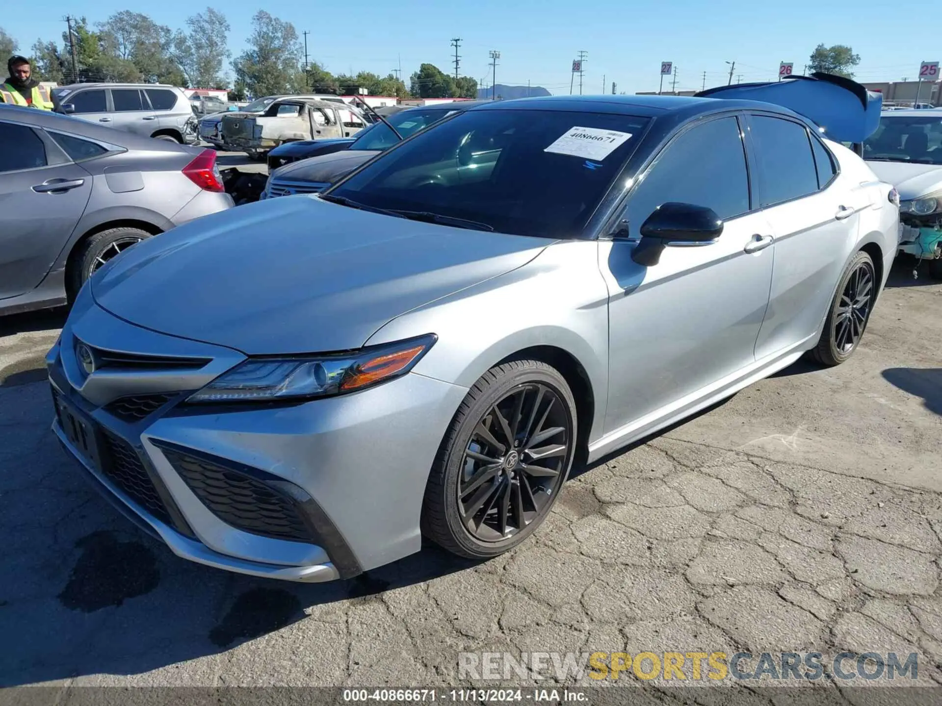 2 Photograph of a damaged car 4T1K61AK5PU077829 TOYOTA CAMRY 2023