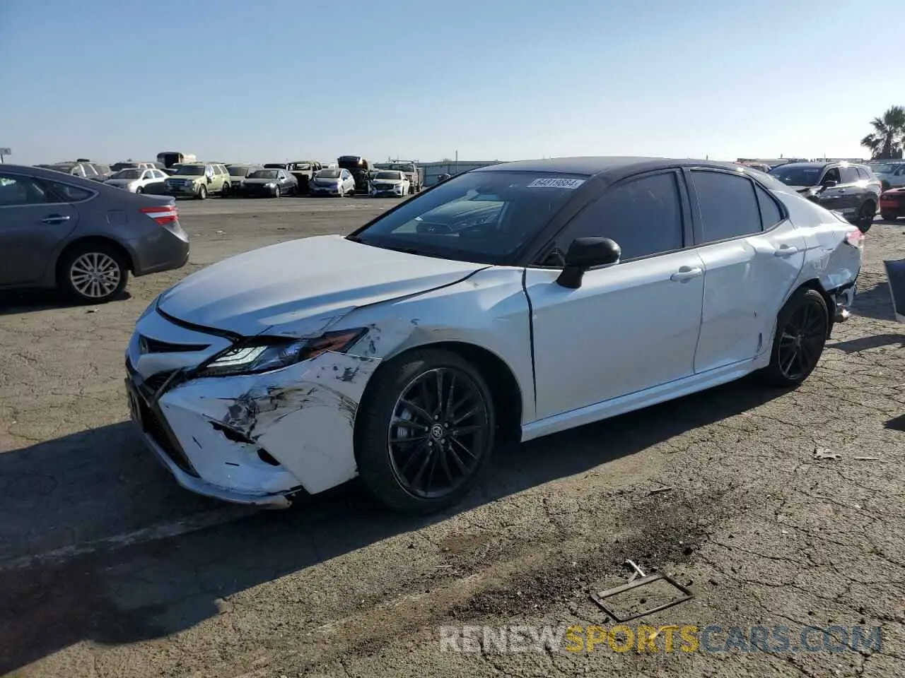 1 Photograph of a damaged car 4T1K61AK6PU121966 TOYOTA CAMRY 2023