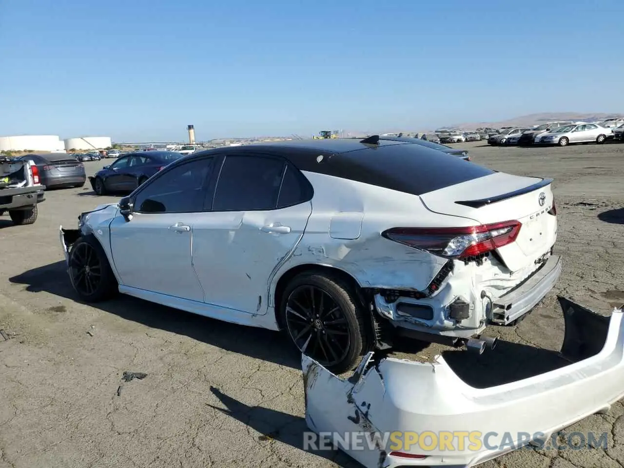 2 Photograph of a damaged car 4T1K61AK6PU121966 TOYOTA CAMRY 2023