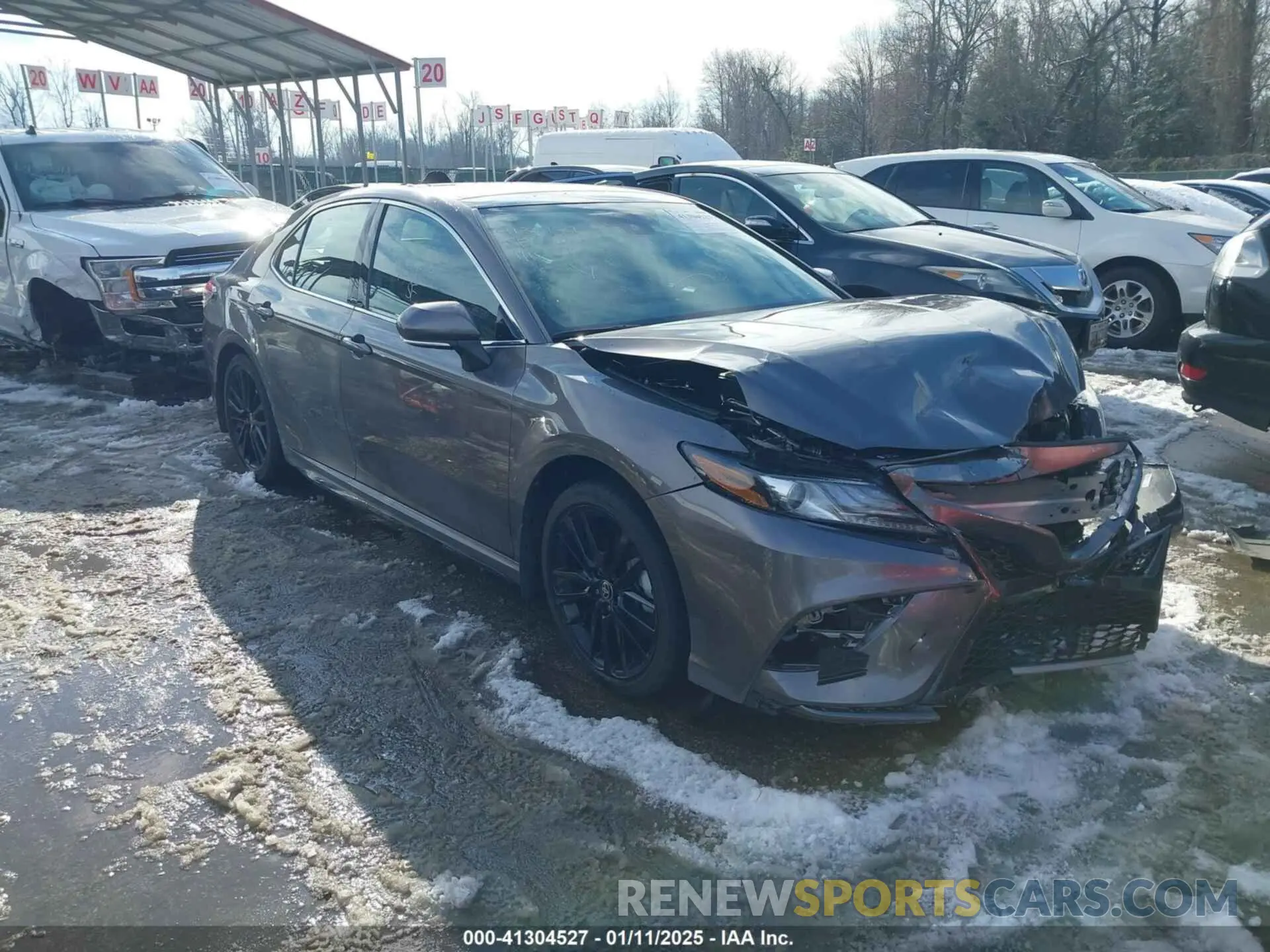 1 Photograph of a damaged car 4T1K61AK6PU839789 TOYOTA CAMRY 2023