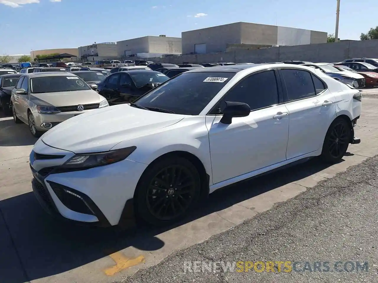 1 Photograph of a damaged car 4T1K61AK7PU721671 TOYOTA CAMRY 2023