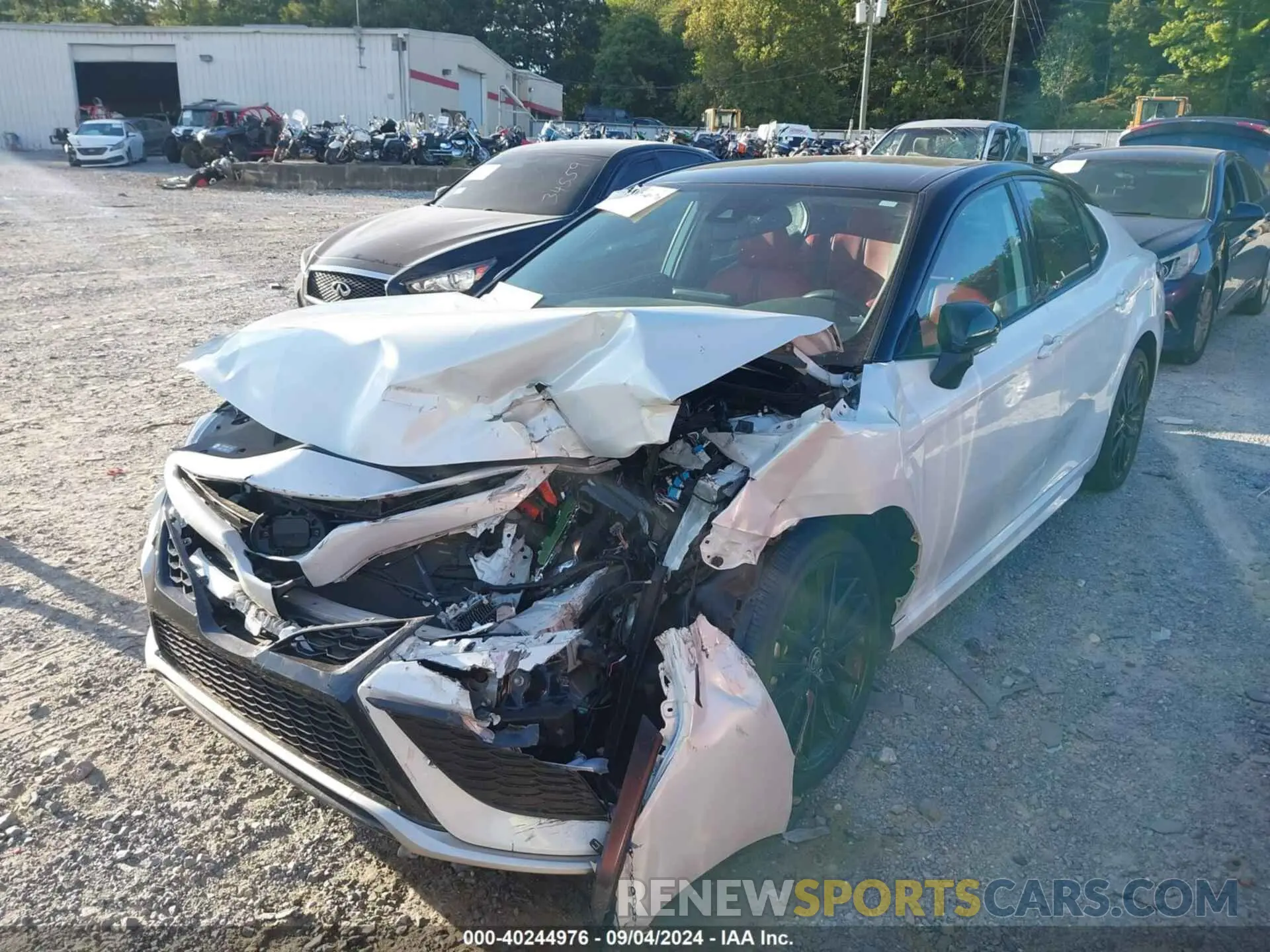 2 Photograph of a damaged car 4T1K61AK8PU090686 TOYOTA CAMRY 2023
