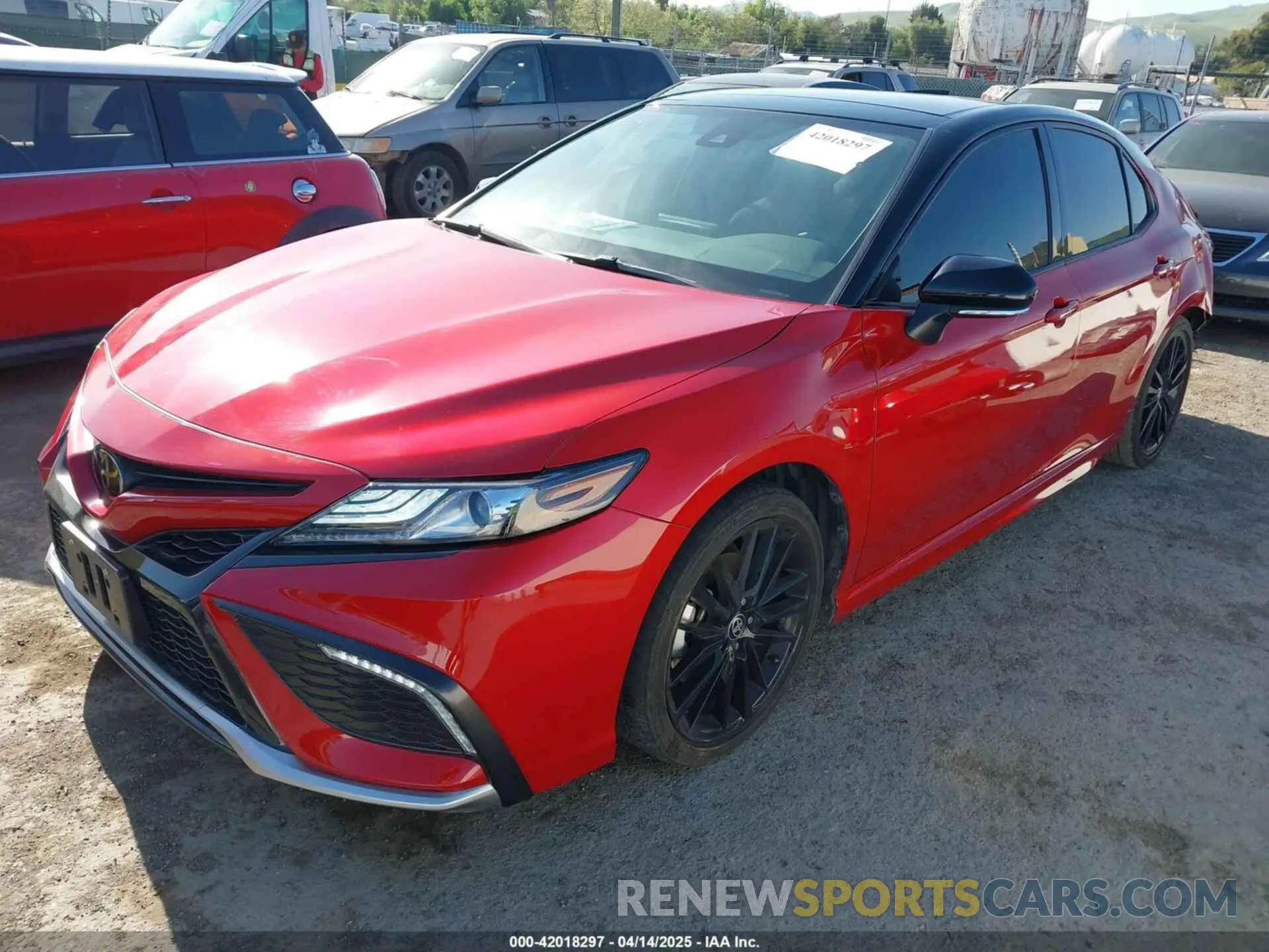 2 Photograph of a damaged car 4T1K61AK8PU106692 TOYOTA CAMRY 2023