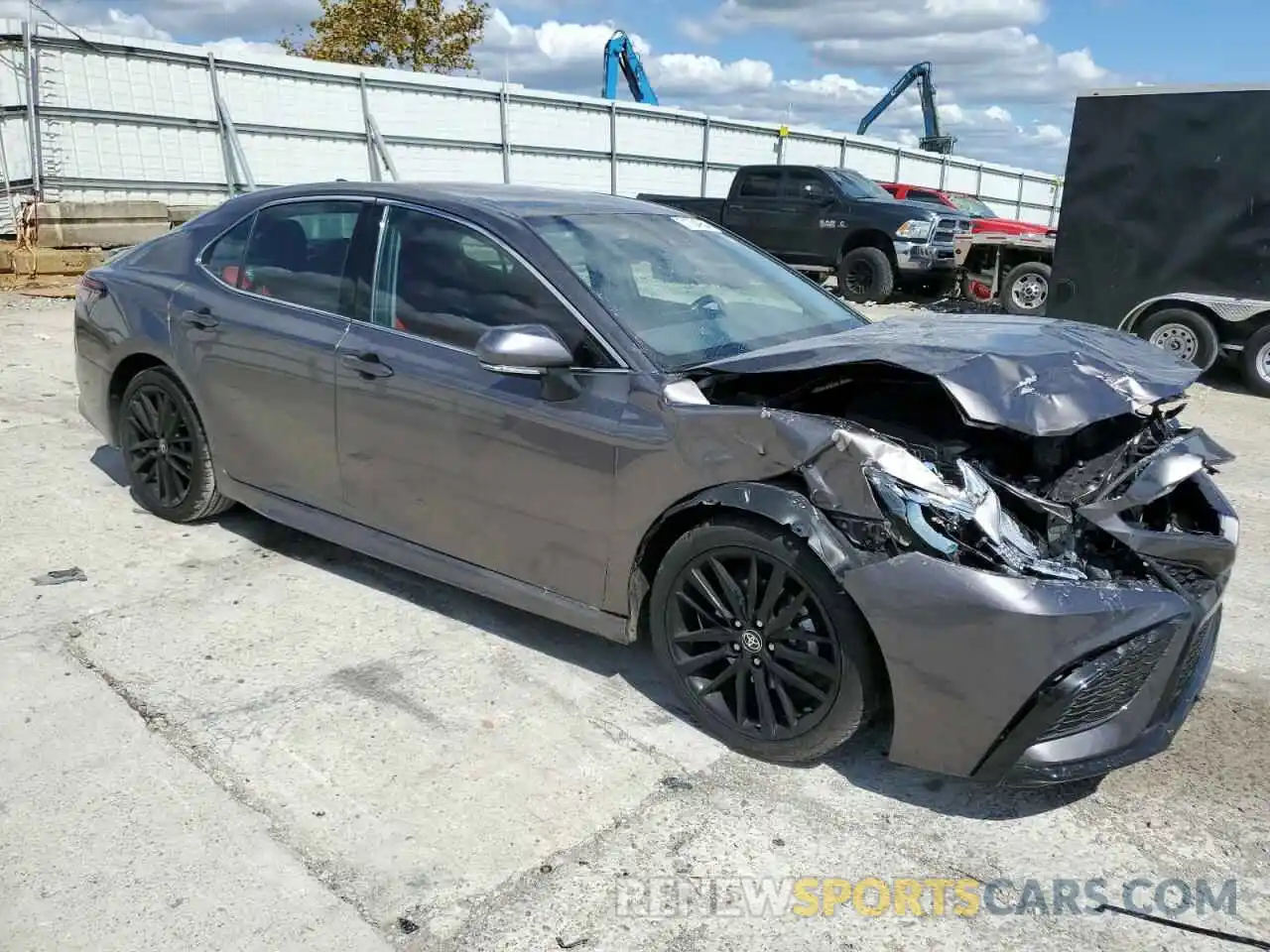 4 Photograph of a damaged car 4T1K61AK8PU146772 TOYOTA CAMRY 2023