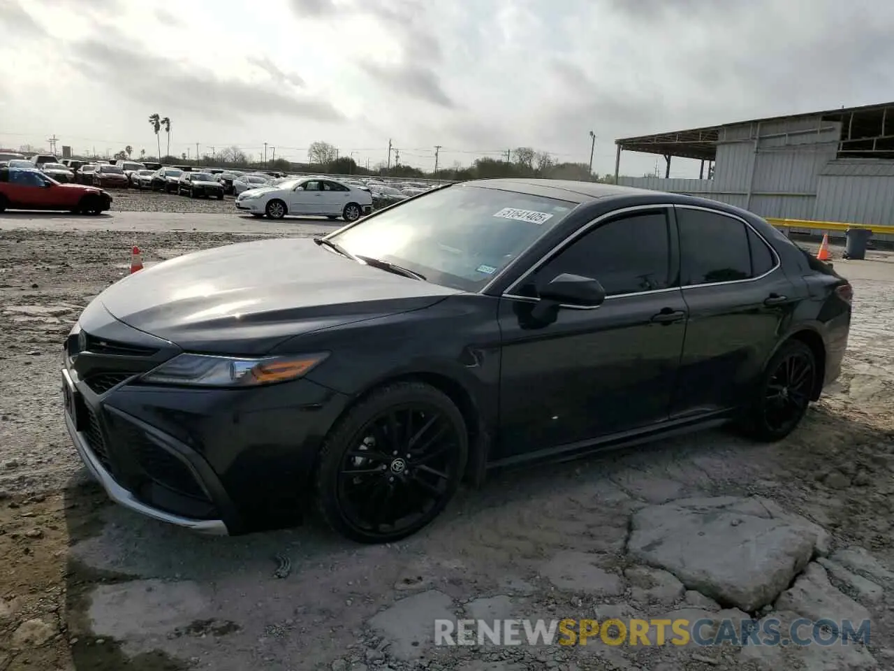 1 Photograph of a damaged car 4T1K61AK8PU825540 TOYOTA CAMRY 2023
