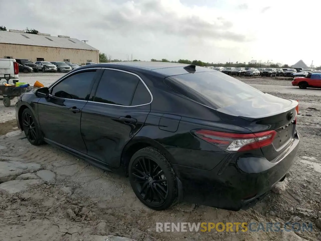 2 Photograph of a damaged car 4T1K61AK8PU825540 TOYOTA CAMRY 2023