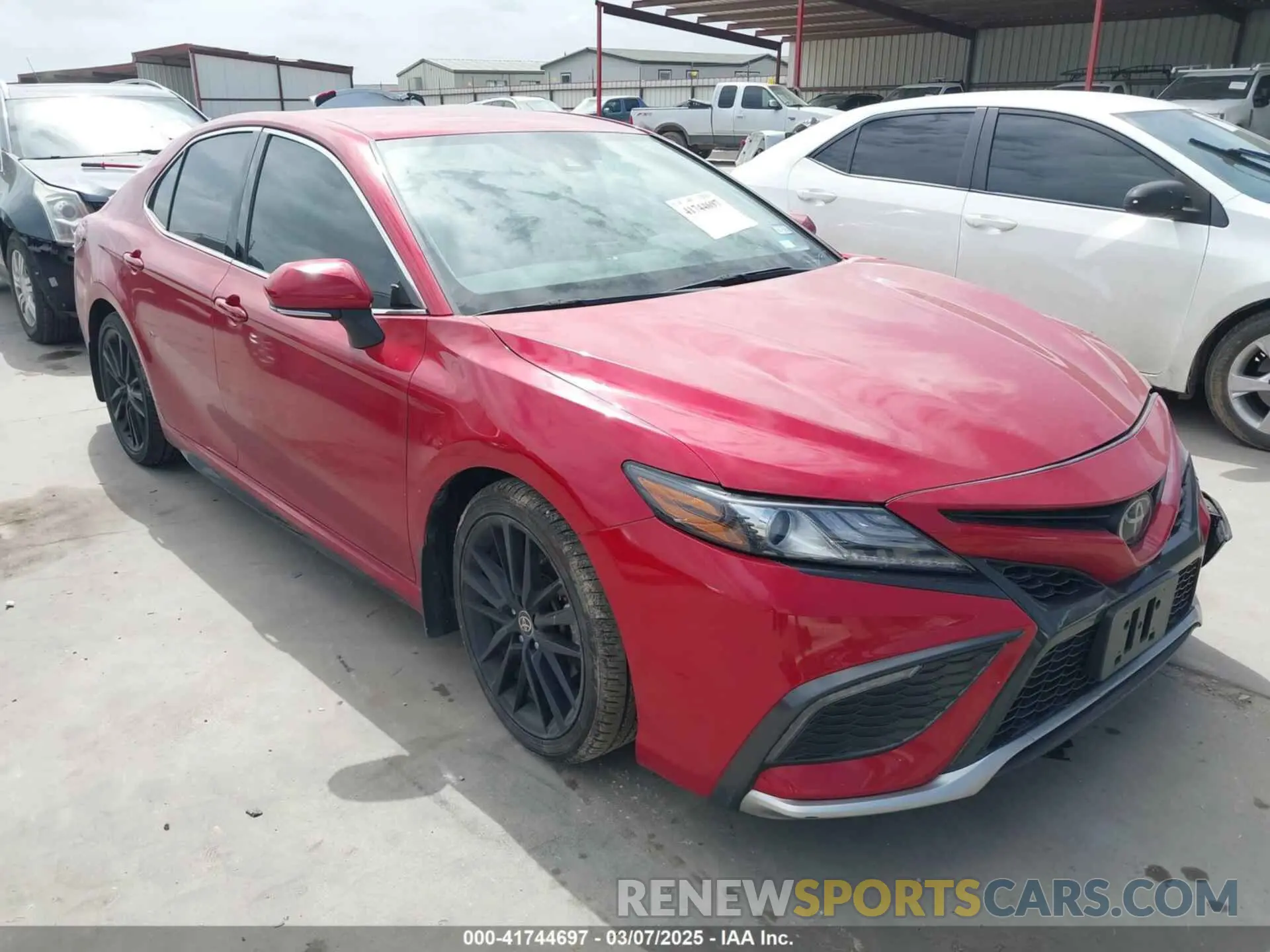 1 Photograph of a damaged car 4T1K61AK9PU083956 TOYOTA CAMRY 2023