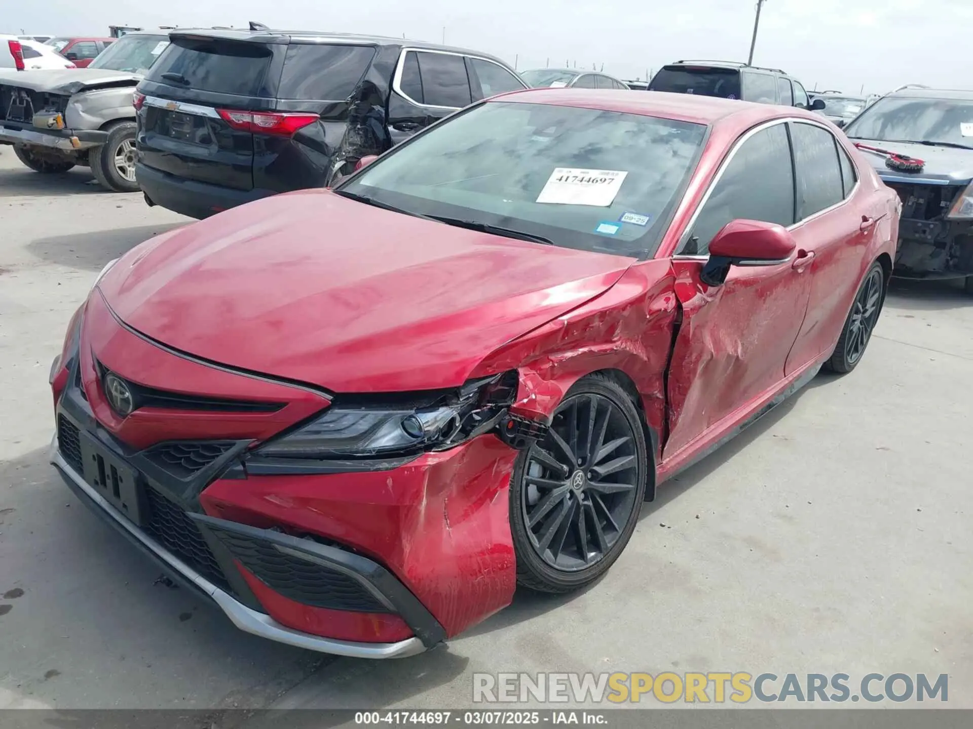 2 Photograph of a damaged car 4T1K61AK9PU083956 TOYOTA CAMRY 2023