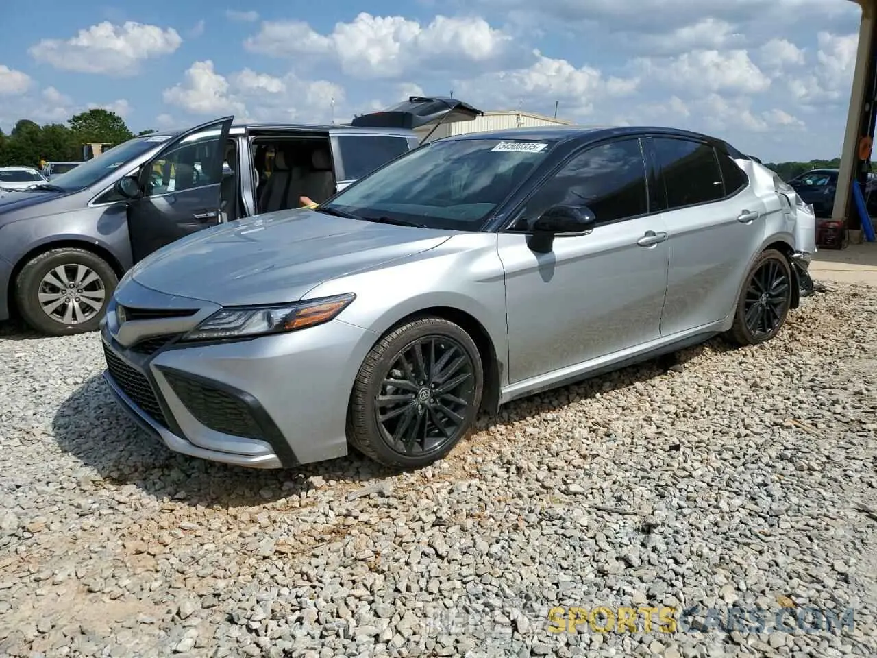 1 Photograph of a damaged car 4T1K61AK9PU084265 TOYOTA CAMRY 2023