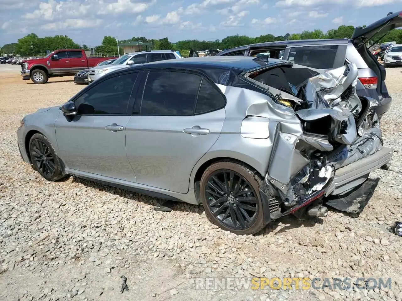 2 Photograph of a damaged car 4T1K61AK9PU084265 TOYOTA CAMRY 2023