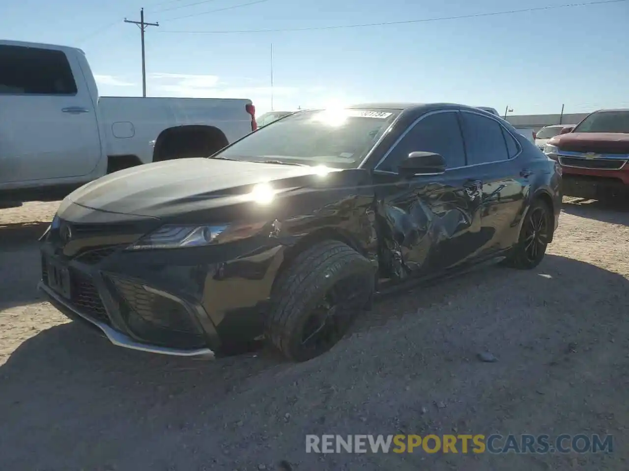 1 Photograph of a damaged car 4T1K61AK9PU086677 TOYOTA CAMRY 2023