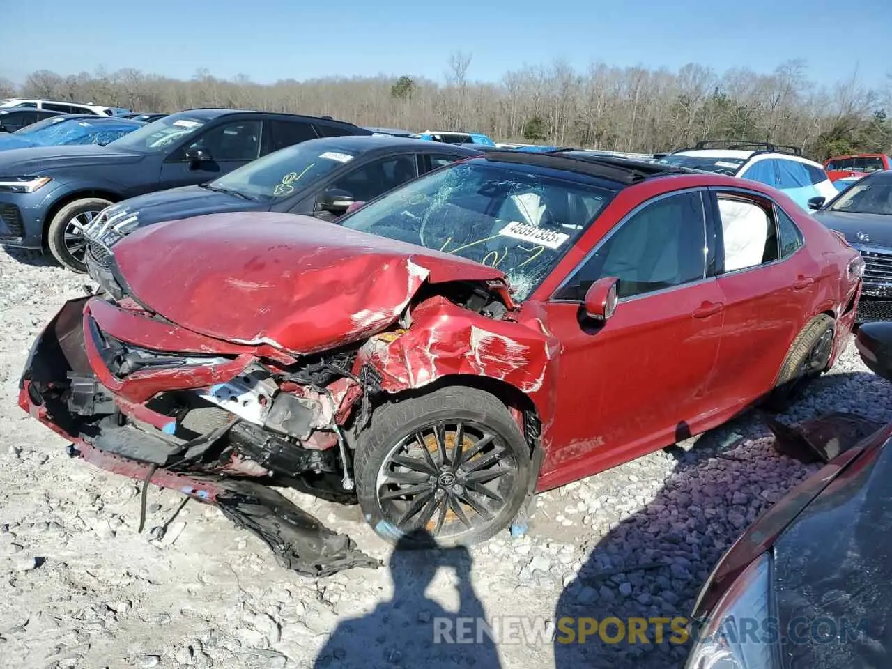 1 Photograph of a damaged car 4T1K61AK9PU106779 TOYOTA CAMRY 2023