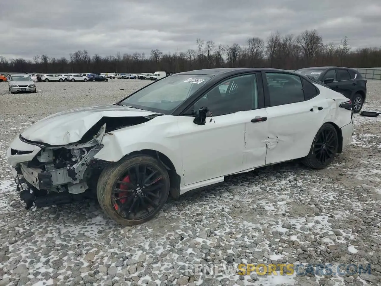 1 Photograph of a damaged car 4T1K61AK9PU161992 TOYOTA CAMRY 2023