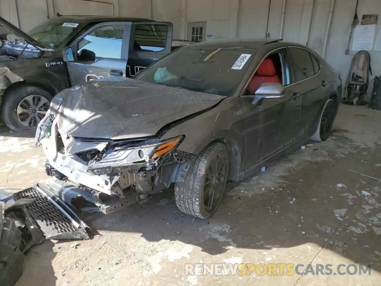 1 Photograph of a damaged car 4T1K61AKXPU727349 TOYOTA CAMRY 2023