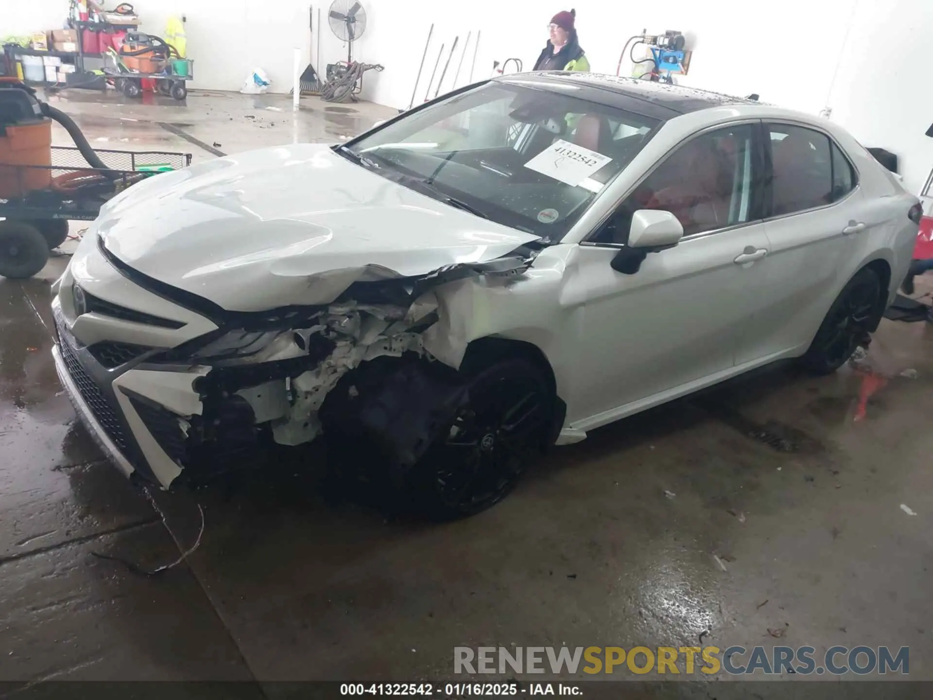 2 Photograph of a damaged car 4T1K61AKXPU793593 TOYOTA CAMRY 2023