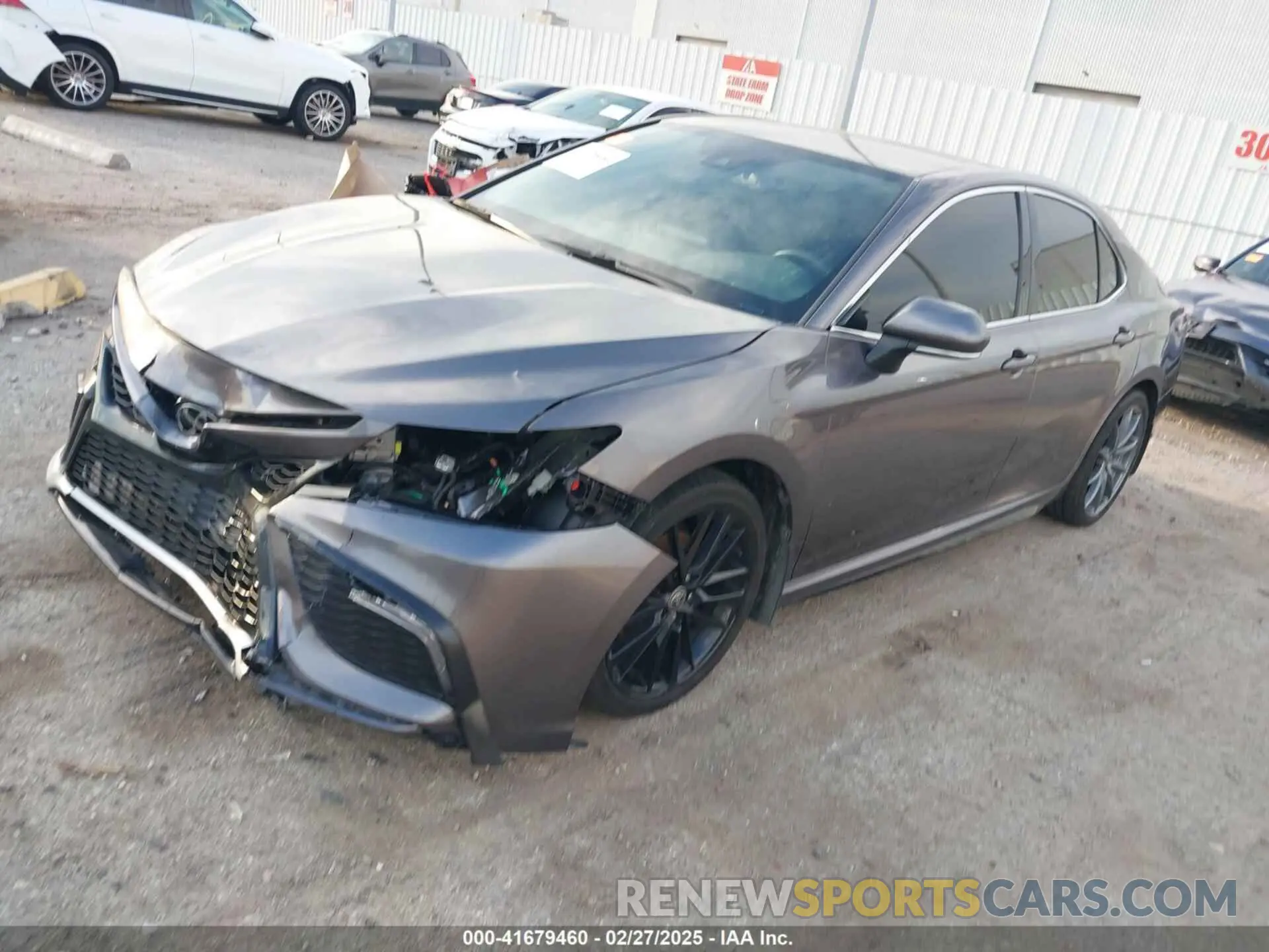 2 Photograph of a damaged car 4T1K61AKXPU826902 TOYOTA CAMRY 2023