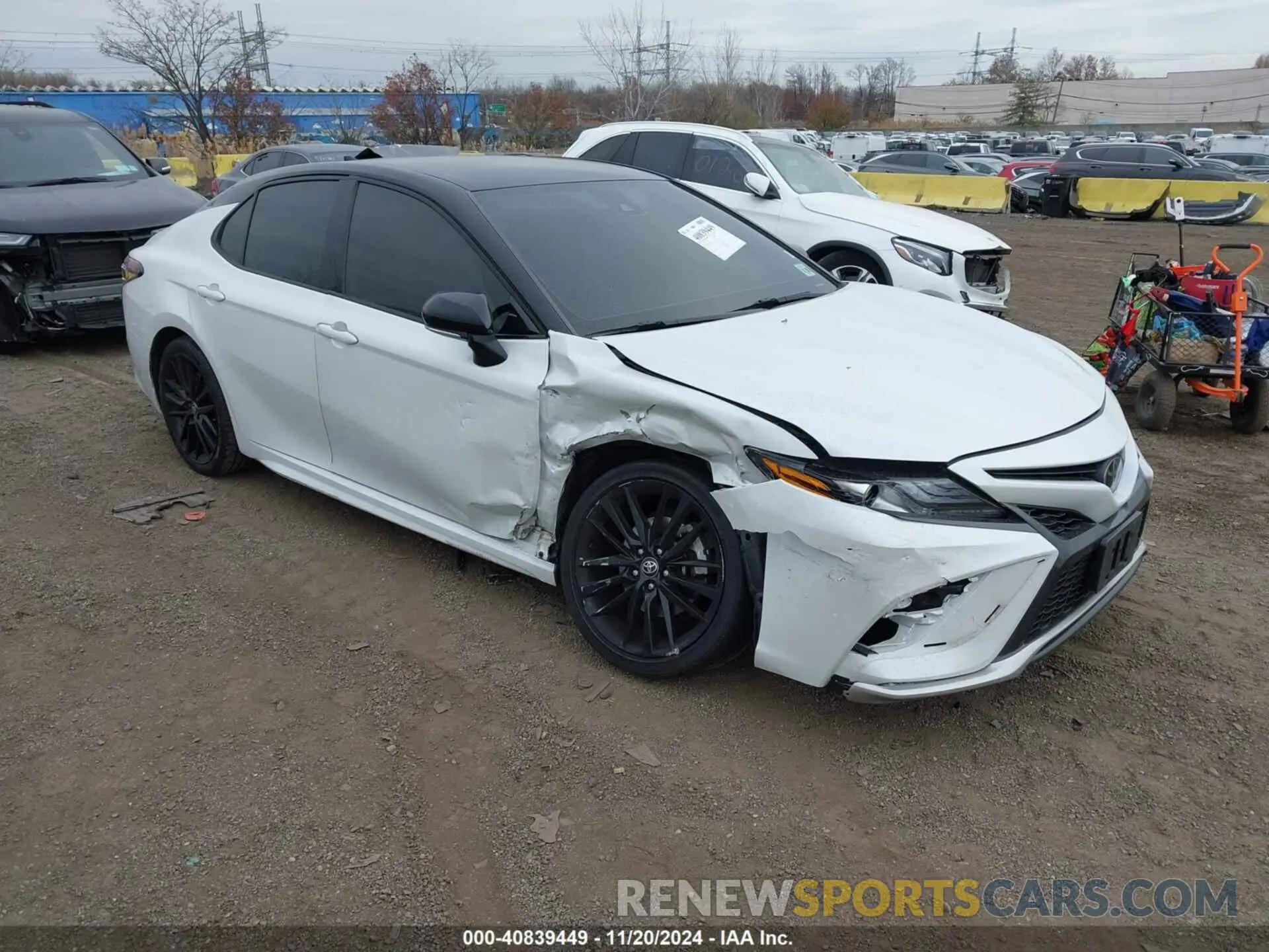 1 Photograph of a damaged car 4T1K61BK0PU096139 TOYOTA CAMRY 2023