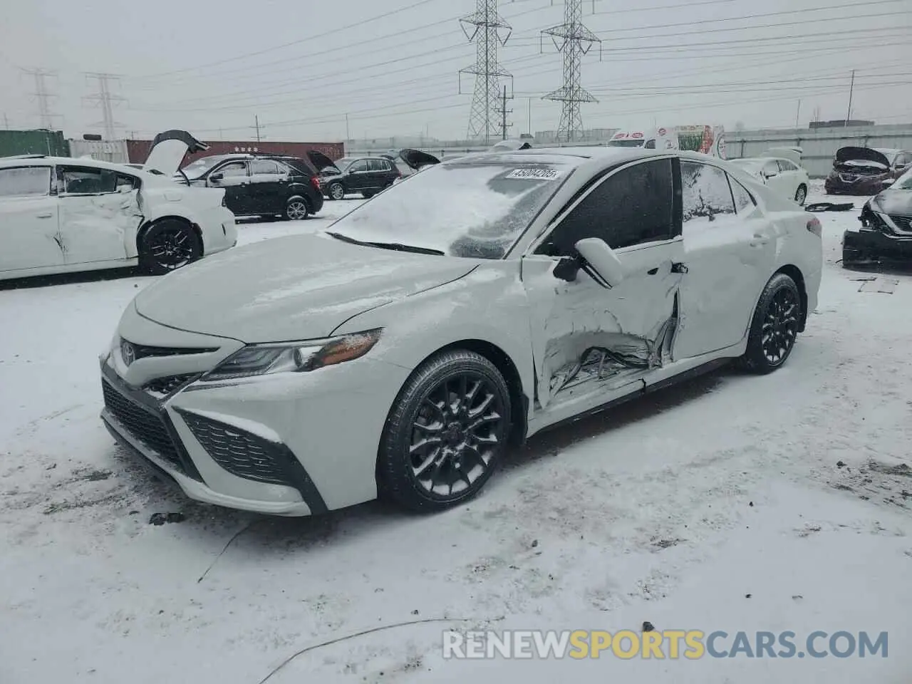 1 Photograph of a damaged car 4T1K61BK0PU104594 TOYOTA CAMRY 2023