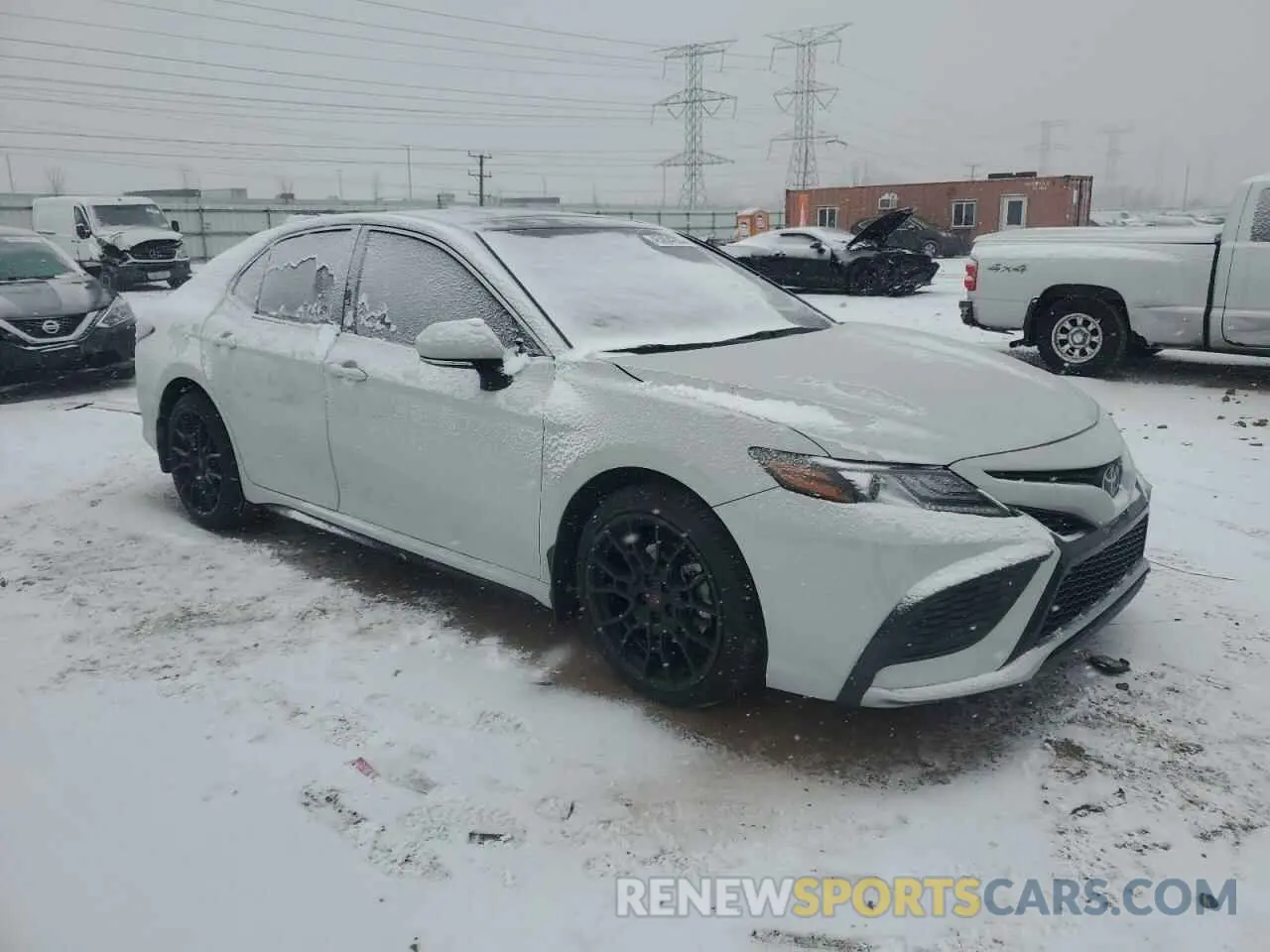 4 Photograph of a damaged car 4T1K61BK0PU104594 TOYOTA CAMRY 2023