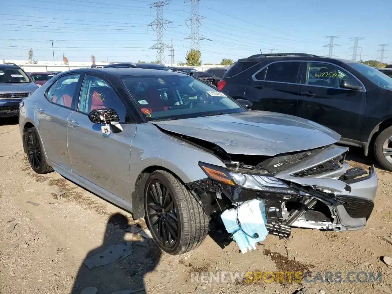 1 Photograph of a damaged car 4T1K61BK2PU075325 TOYOTA CAMRY 2023