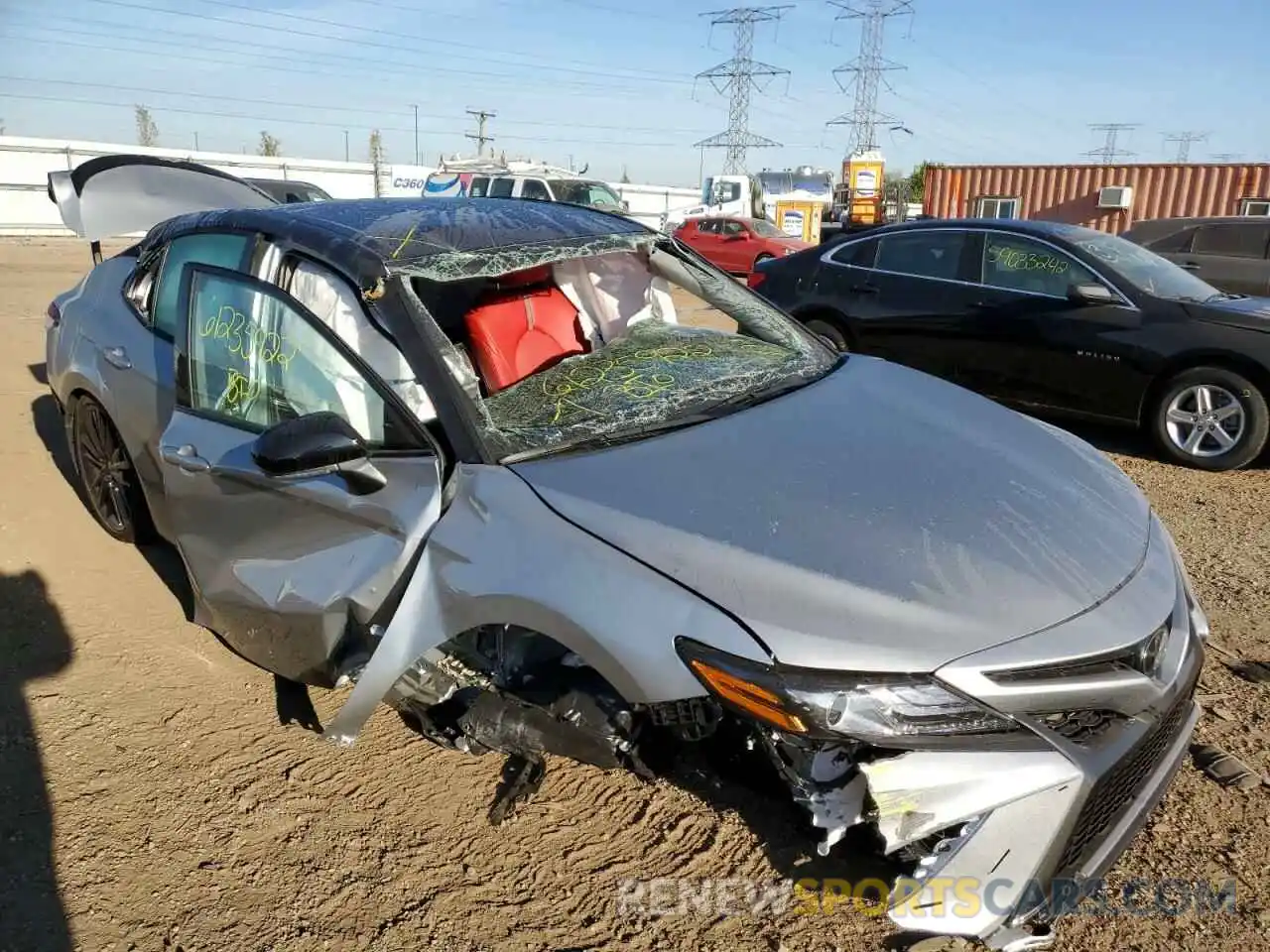 1 Photograph of a damaged car 4T1K61BK6PU074047 TOYOTA CAMRY 2023