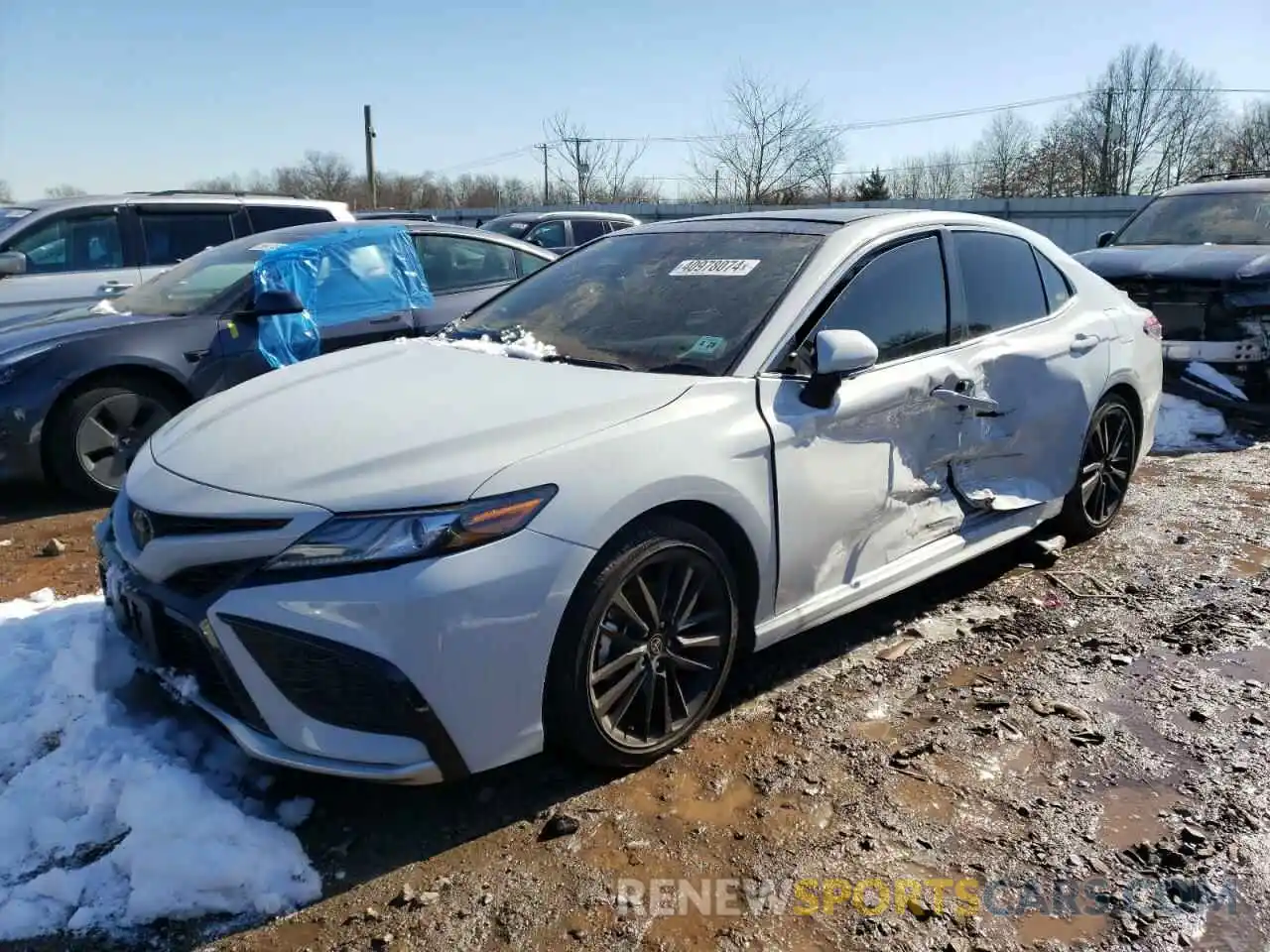 1 Photograph of a damaged car 4T1K61BK9PU102973 TOYOTA CAMRY 2023