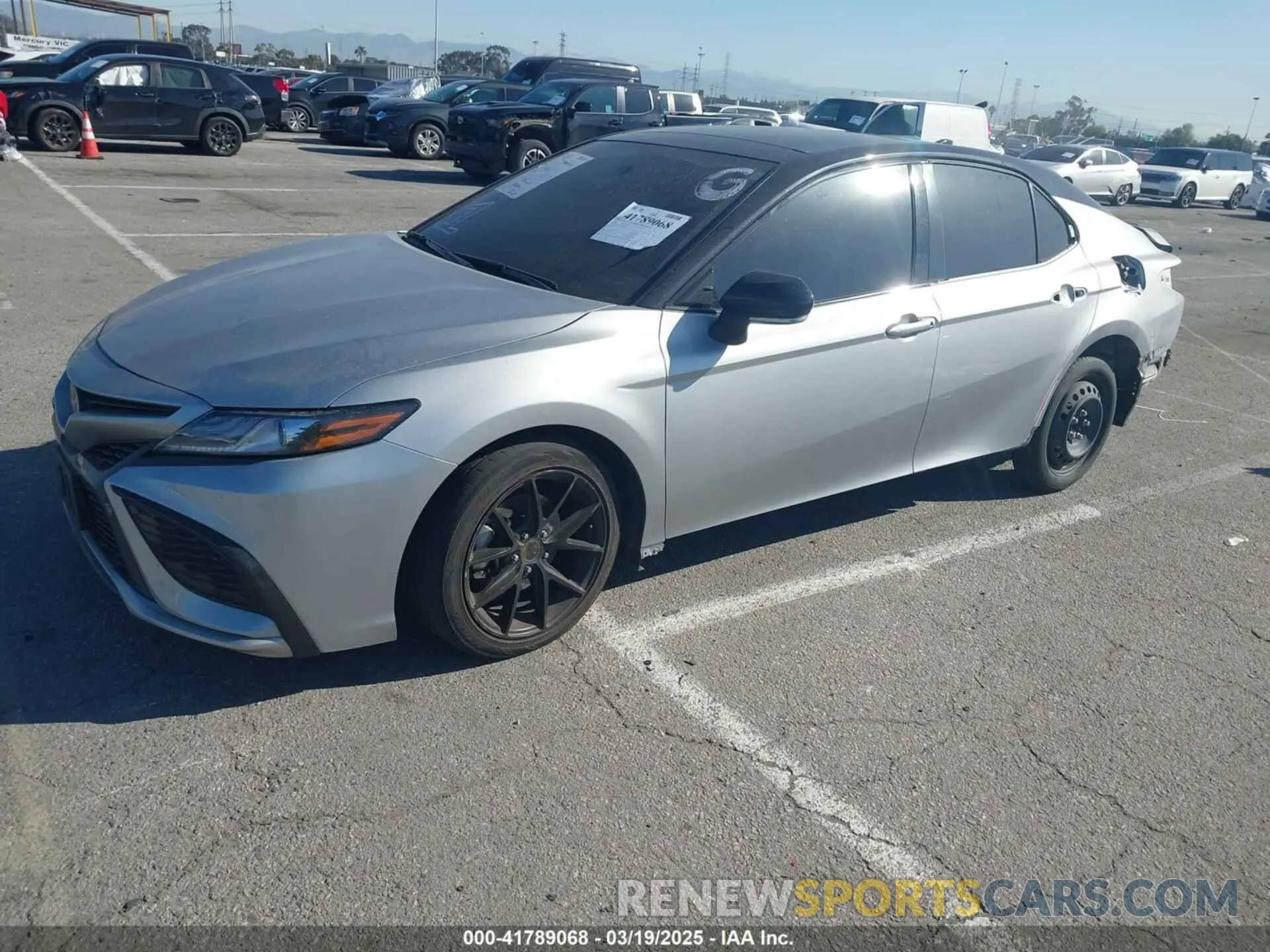 2 Photograph of a damaged car 4T1KZ1AK1PU081240 TOYOTA CAMRY 2023