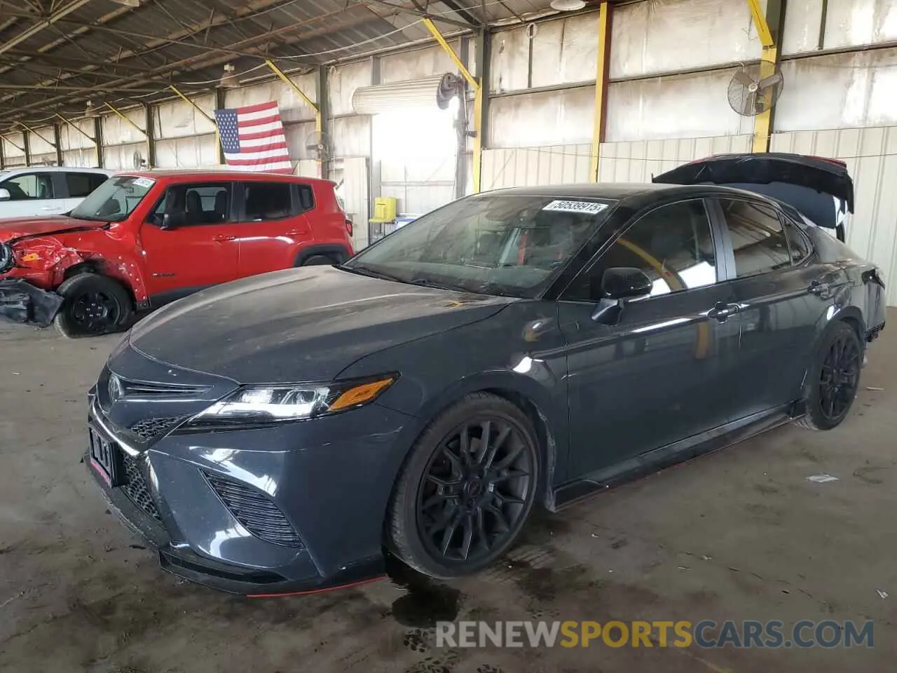 1 Photograph of a damaged car 4T1KZ1AK2PU073017 TOYOTA CAMRY 2023