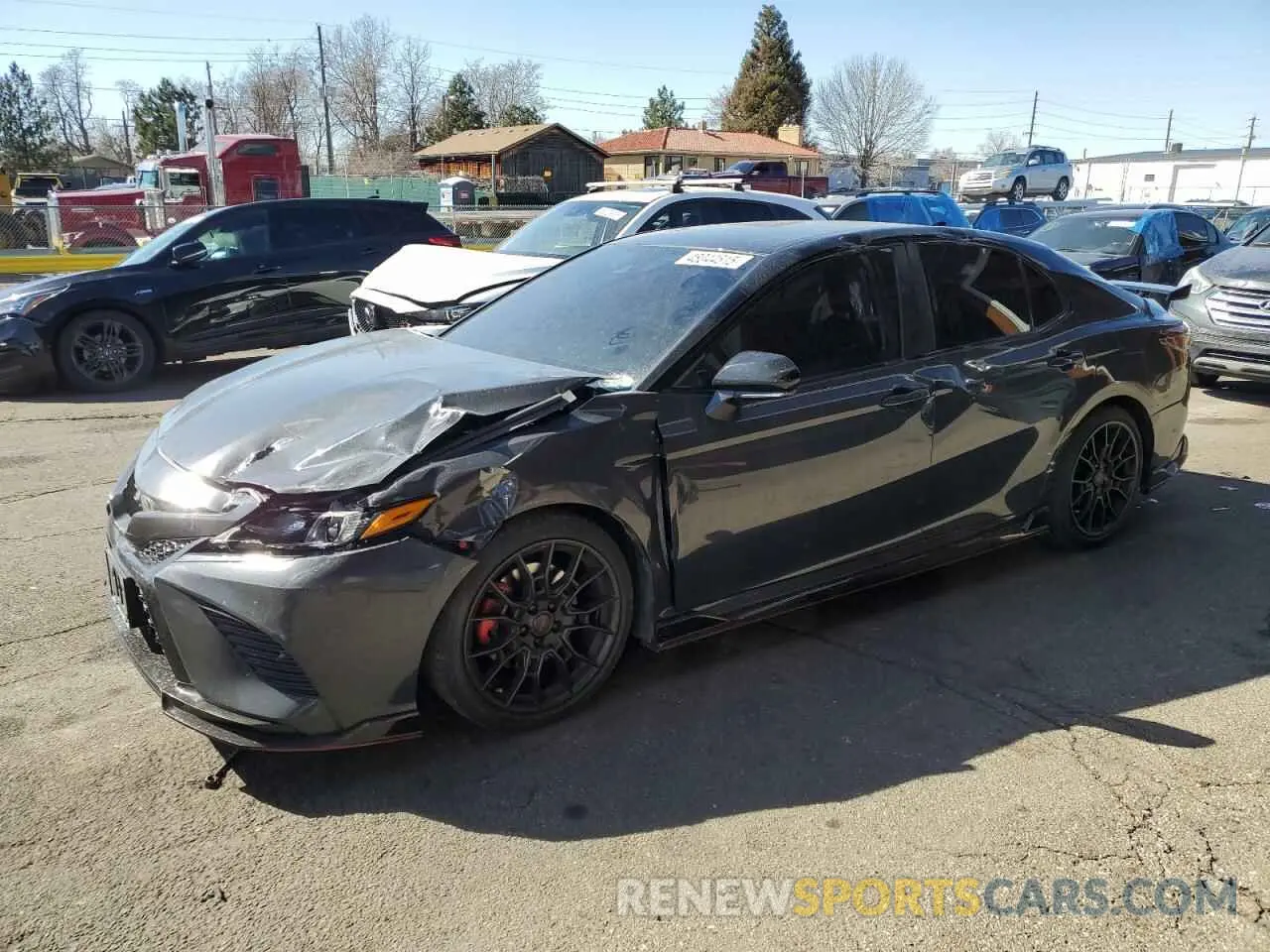 1 Photograph of a damaged car 4T1KZ1AK5PU074307 TOYOTA CAMRY 2023