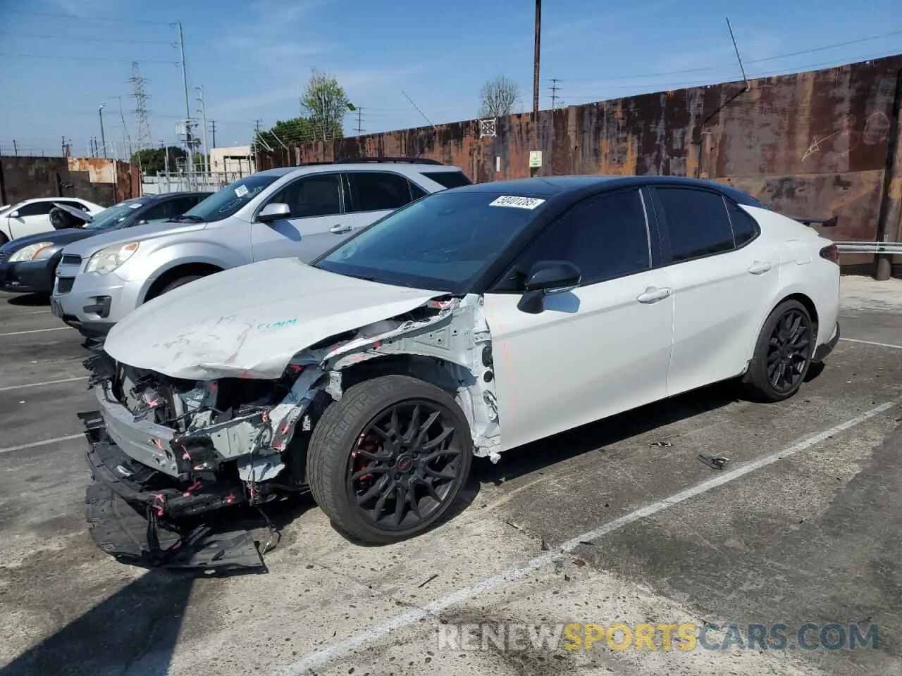 1 Photograph of a damaged car 4T1KZ1AK8PU081154 TOYOTA CAMRY 2023