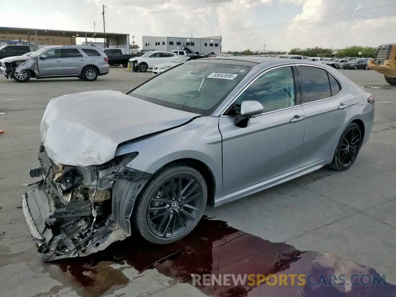 1 Photograph of a damaged car 4T1KZ1AK8PU083292 TOYOTA CAMRY 2023
