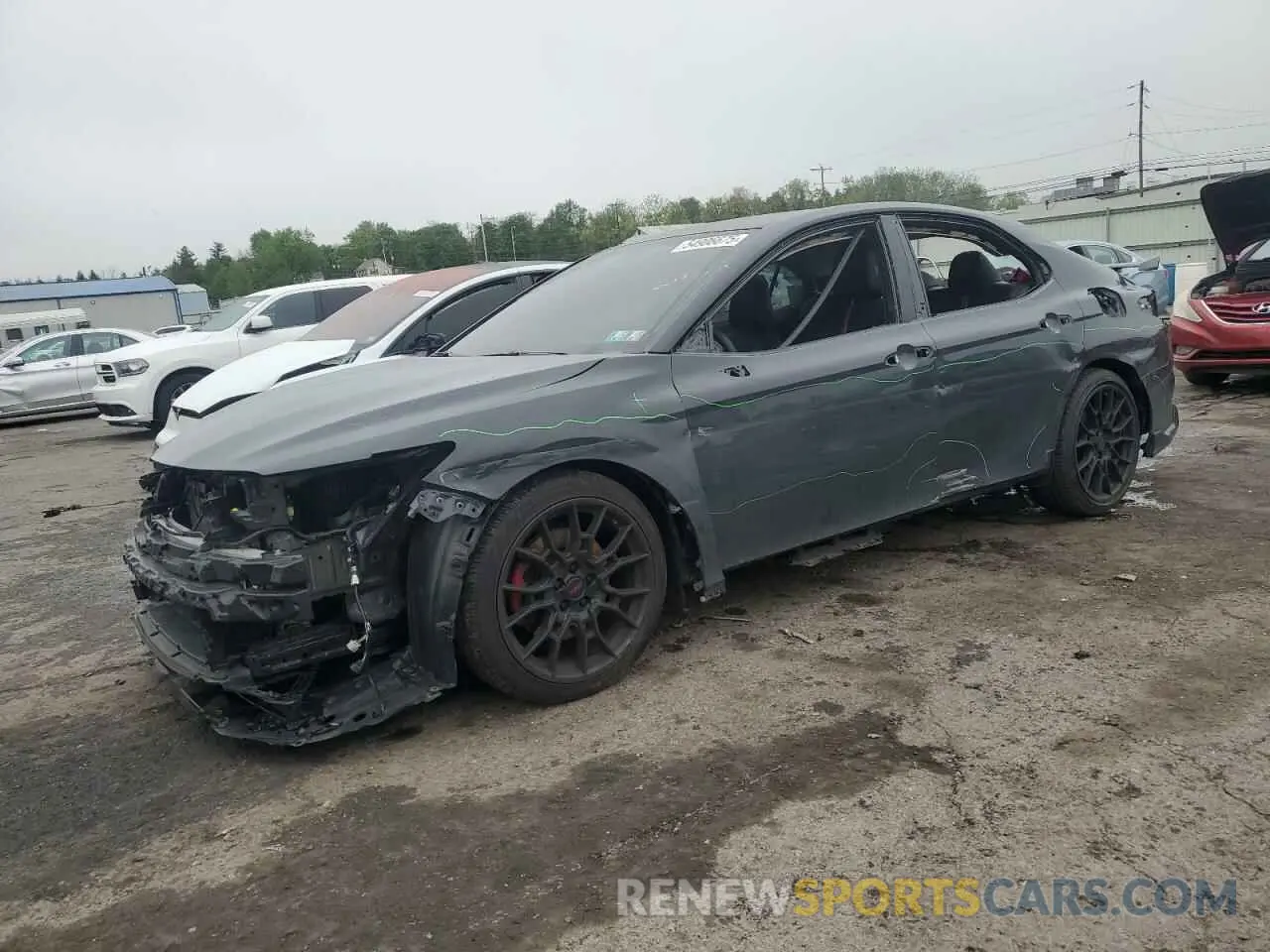 1 Photograph of a damaged car 4T1KZ1AKXPU079485 TOYOTA CAMRY 2023