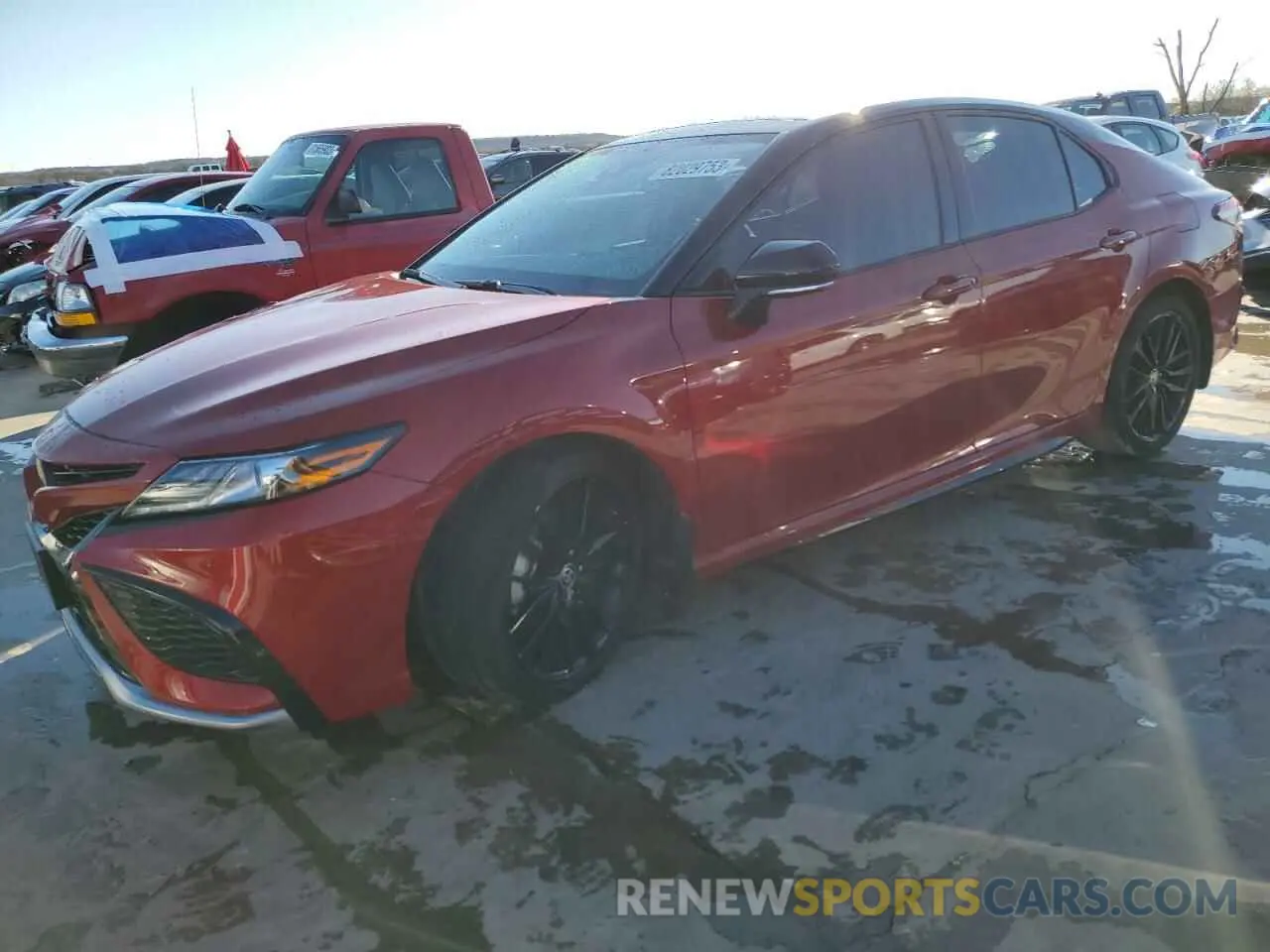 1 Photograph of a damaged car 4T1KZ1AKXPU079504 TOYOTA CAMRY 2023