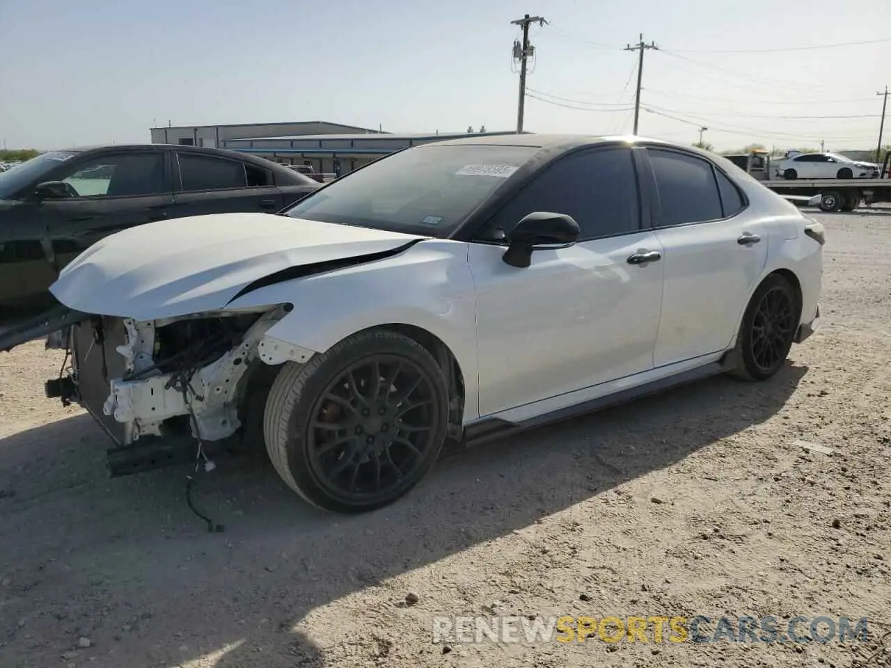 1 Photograph of a damaged car 4T1KZ1AKXPU084007 TOYOTA CAMRY 2023