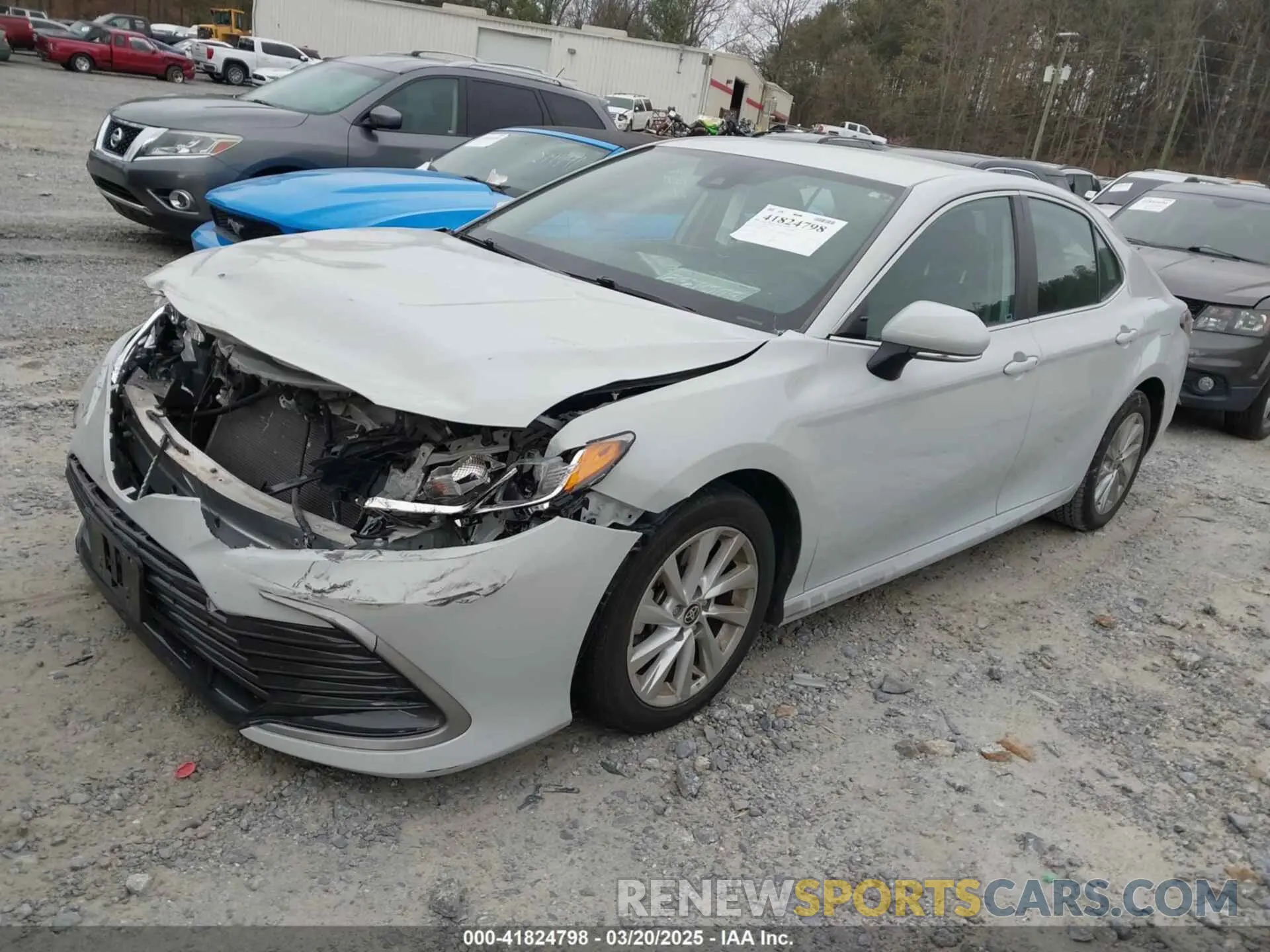2 Photograph of a damaged car 4T1R11AK2PU098196 TOYOTA CAMRY 2023